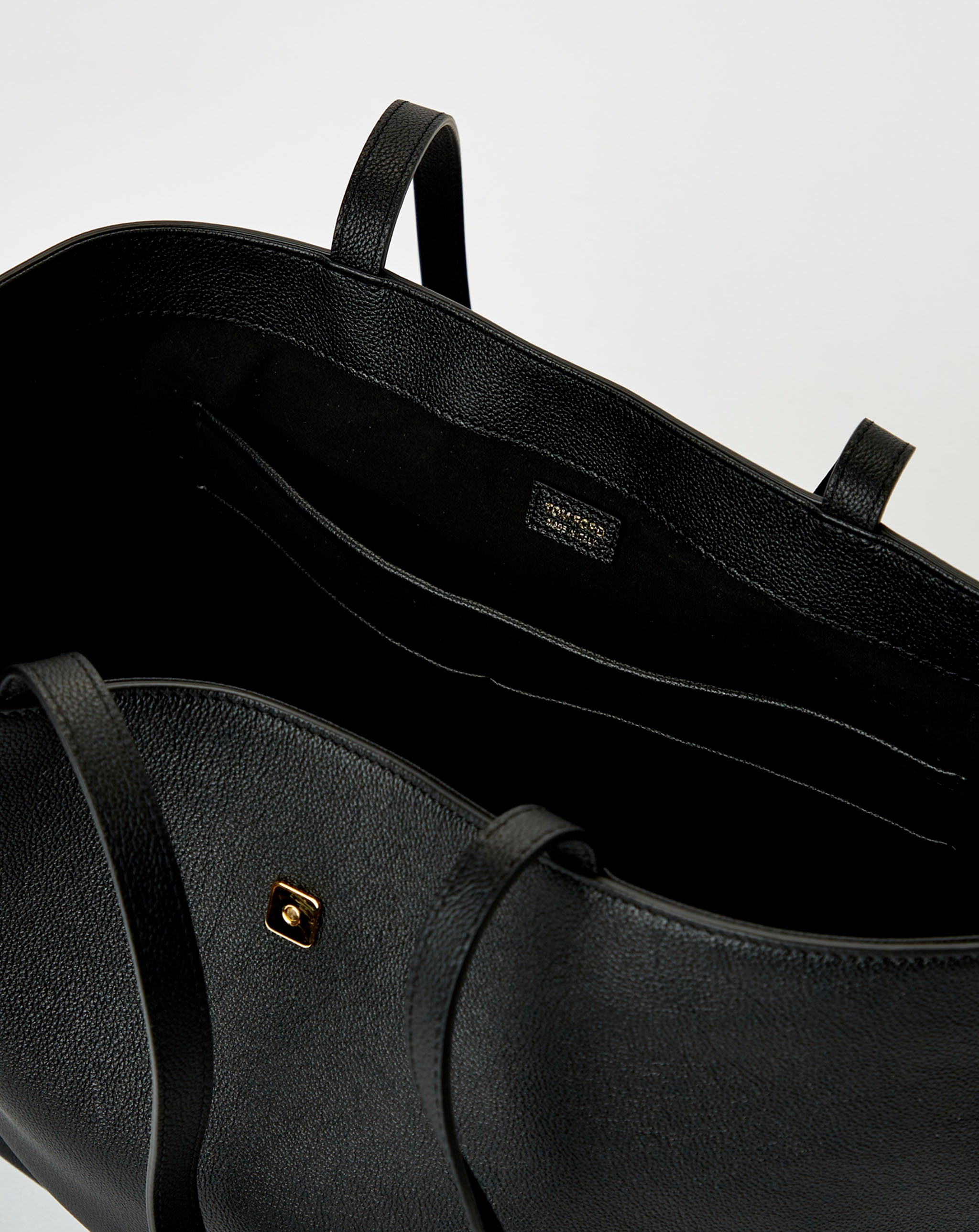 TF Logo Leather Tote