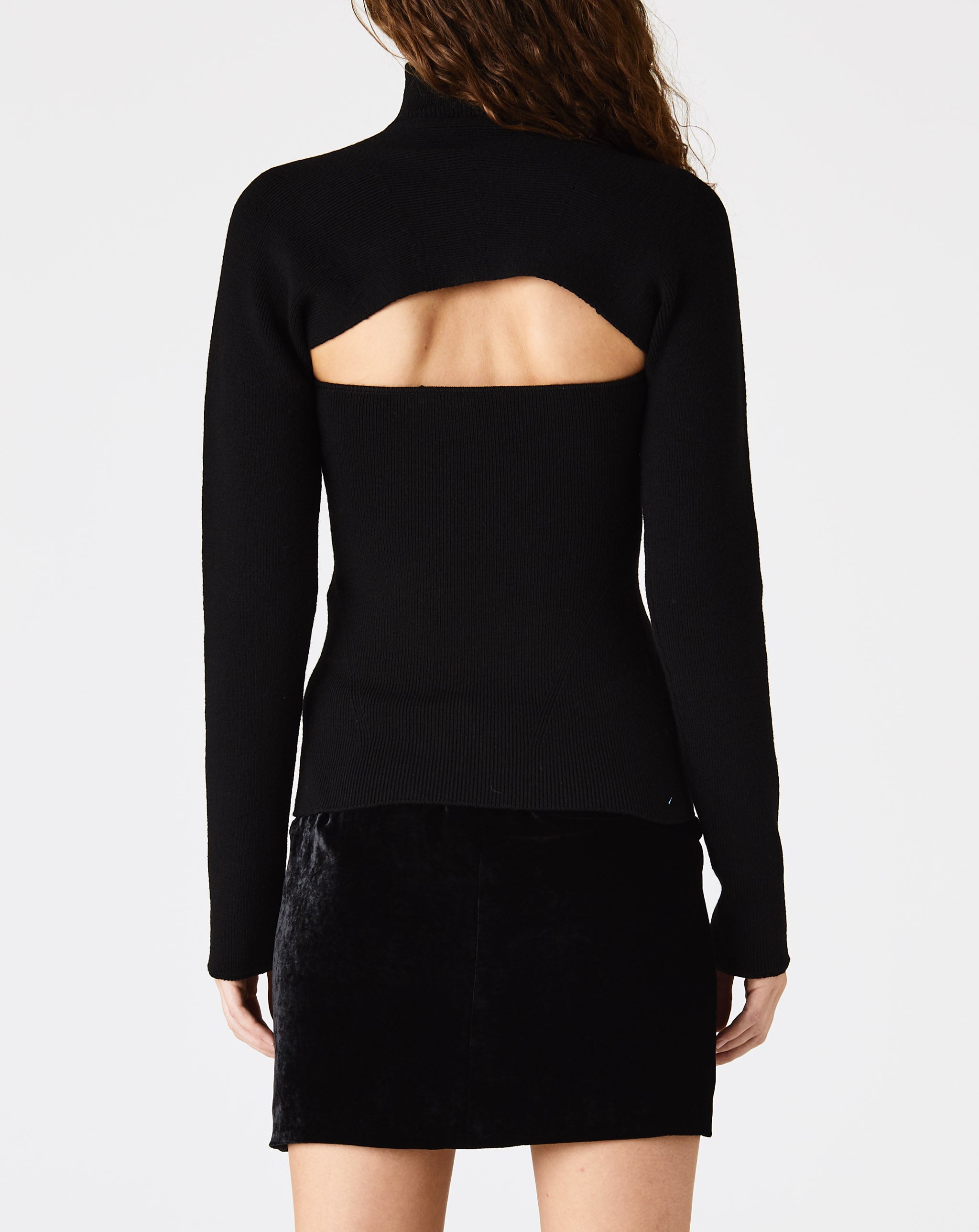 Cut Out Turtle Neck