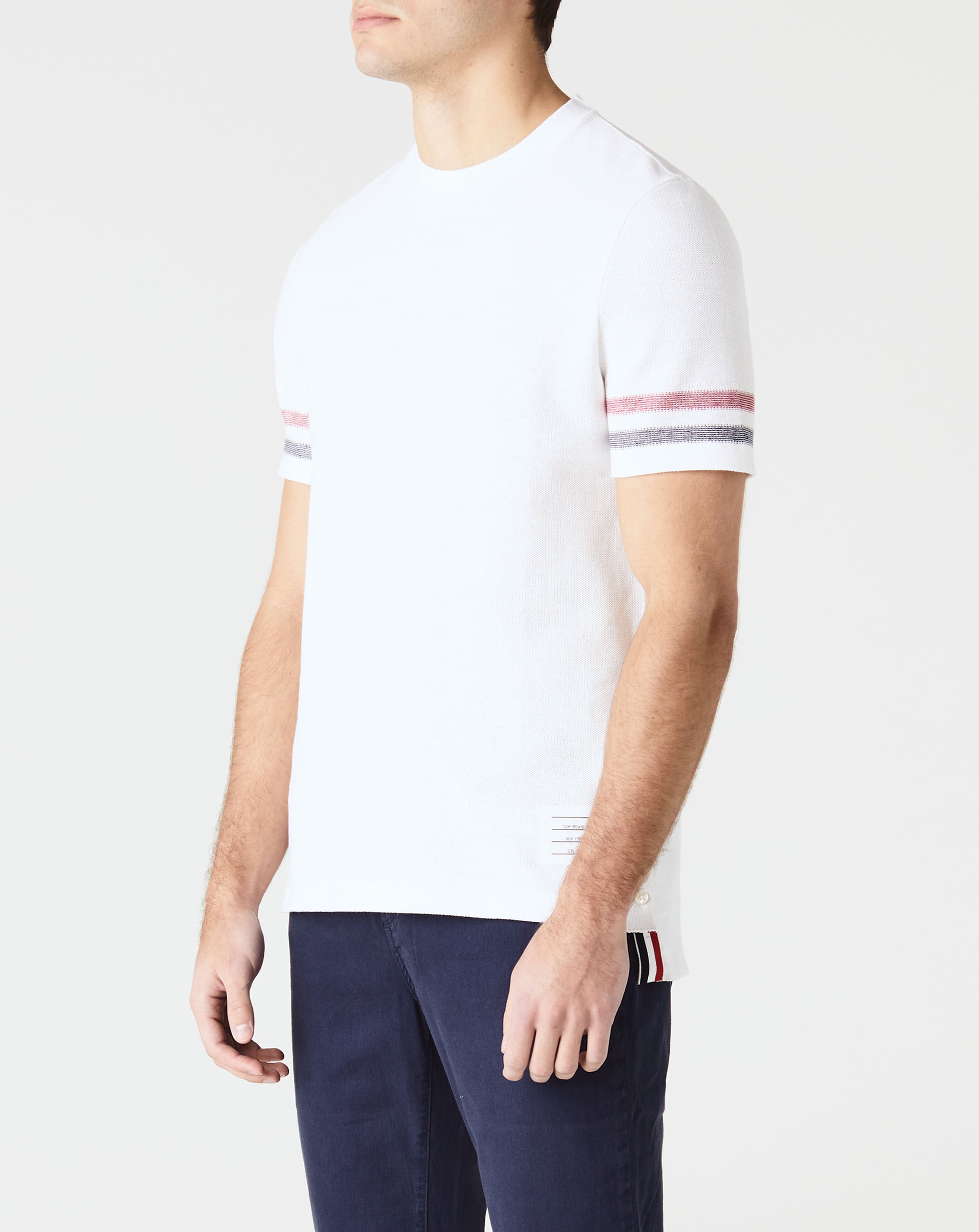 Textured Cotton T-Shirt