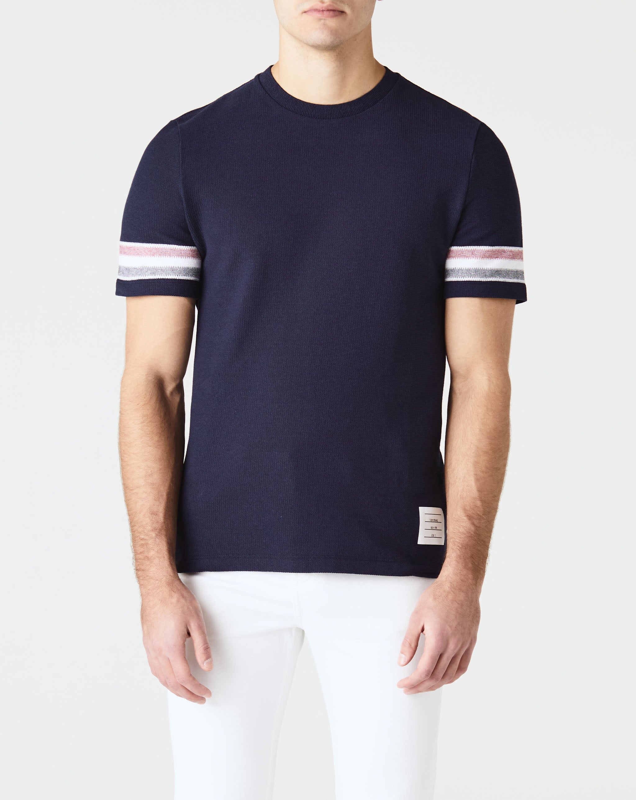 Textured Cotton T-Shirt