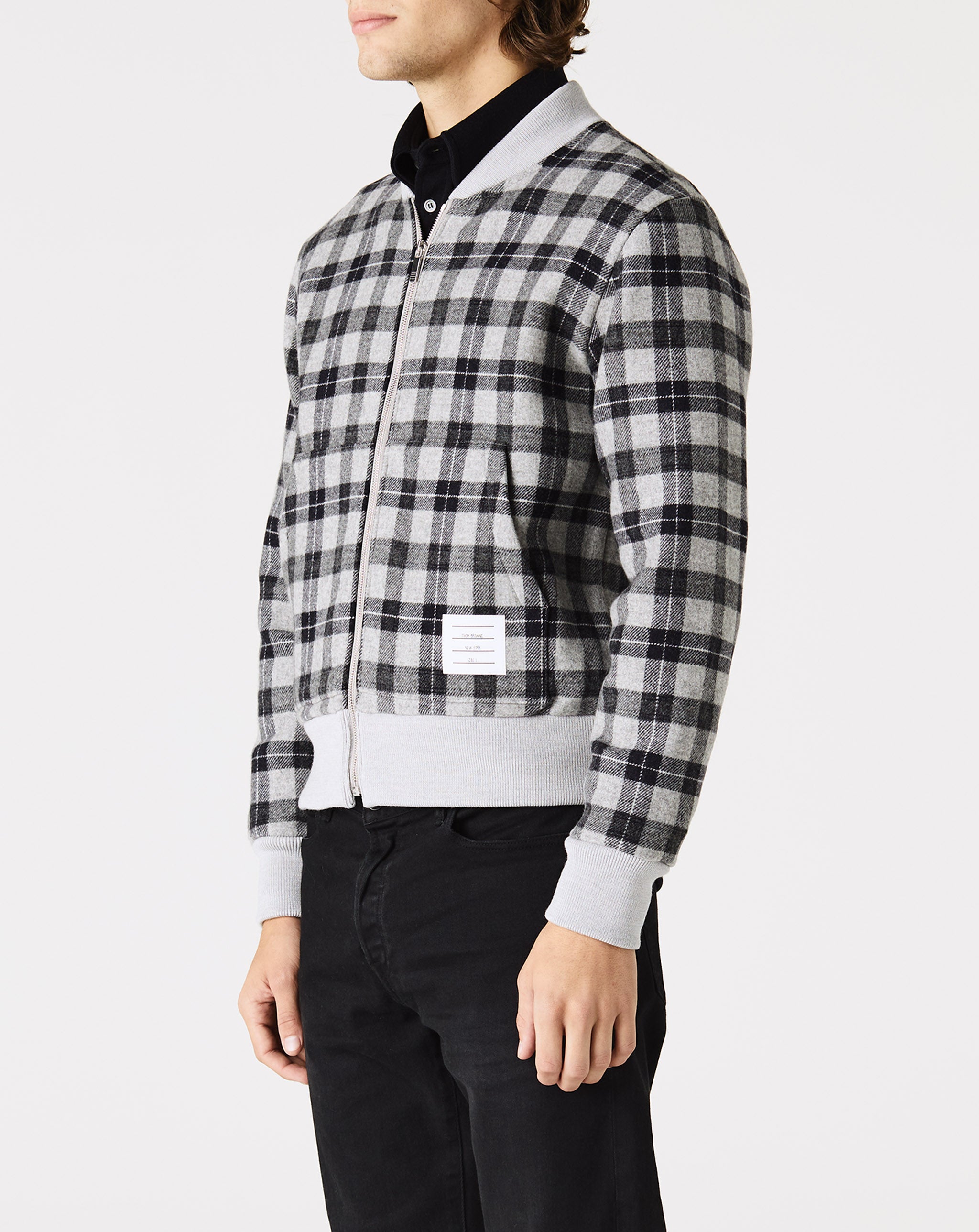 Double Face Wool Bomber