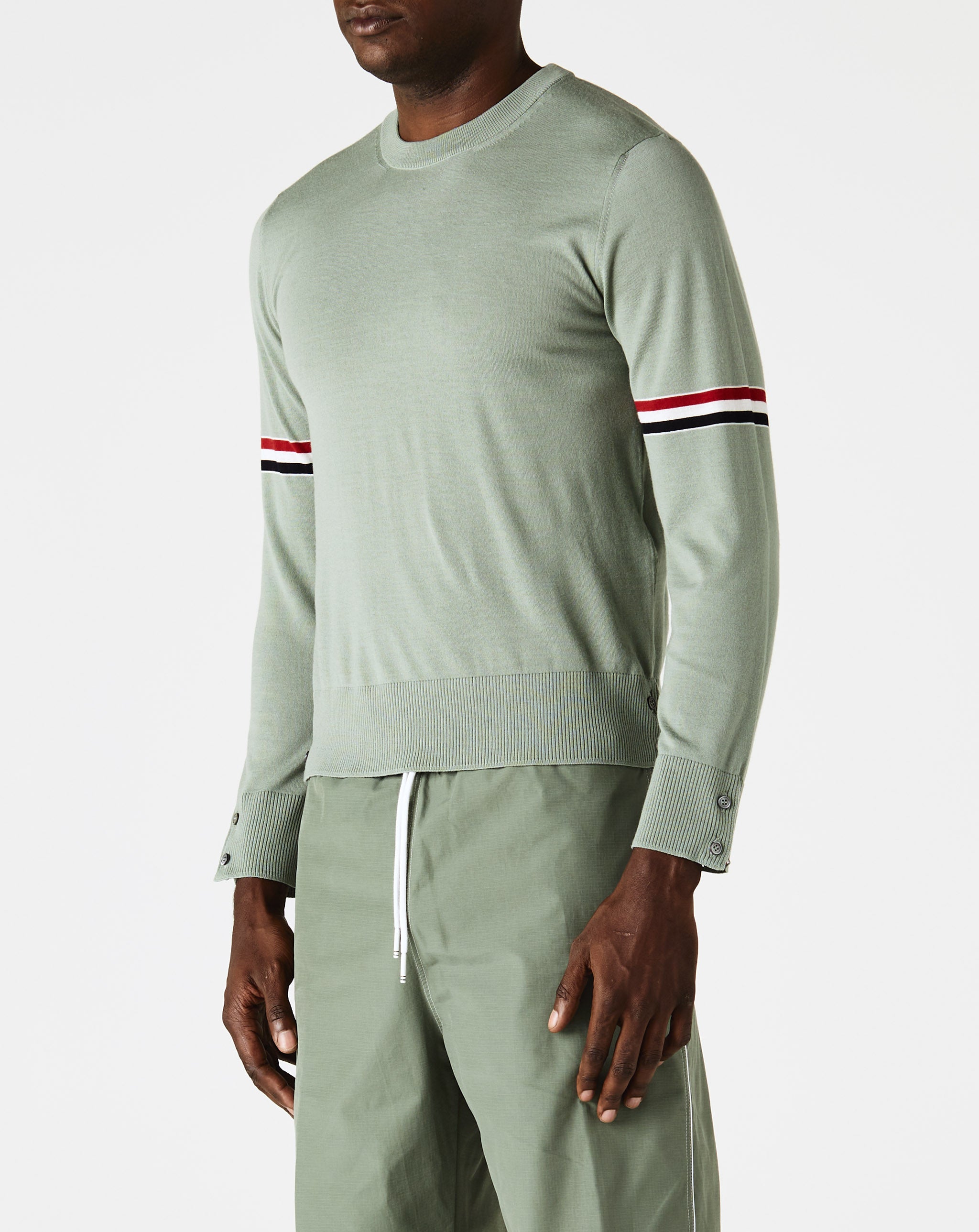Merino T-Shirt with Arm Stripe