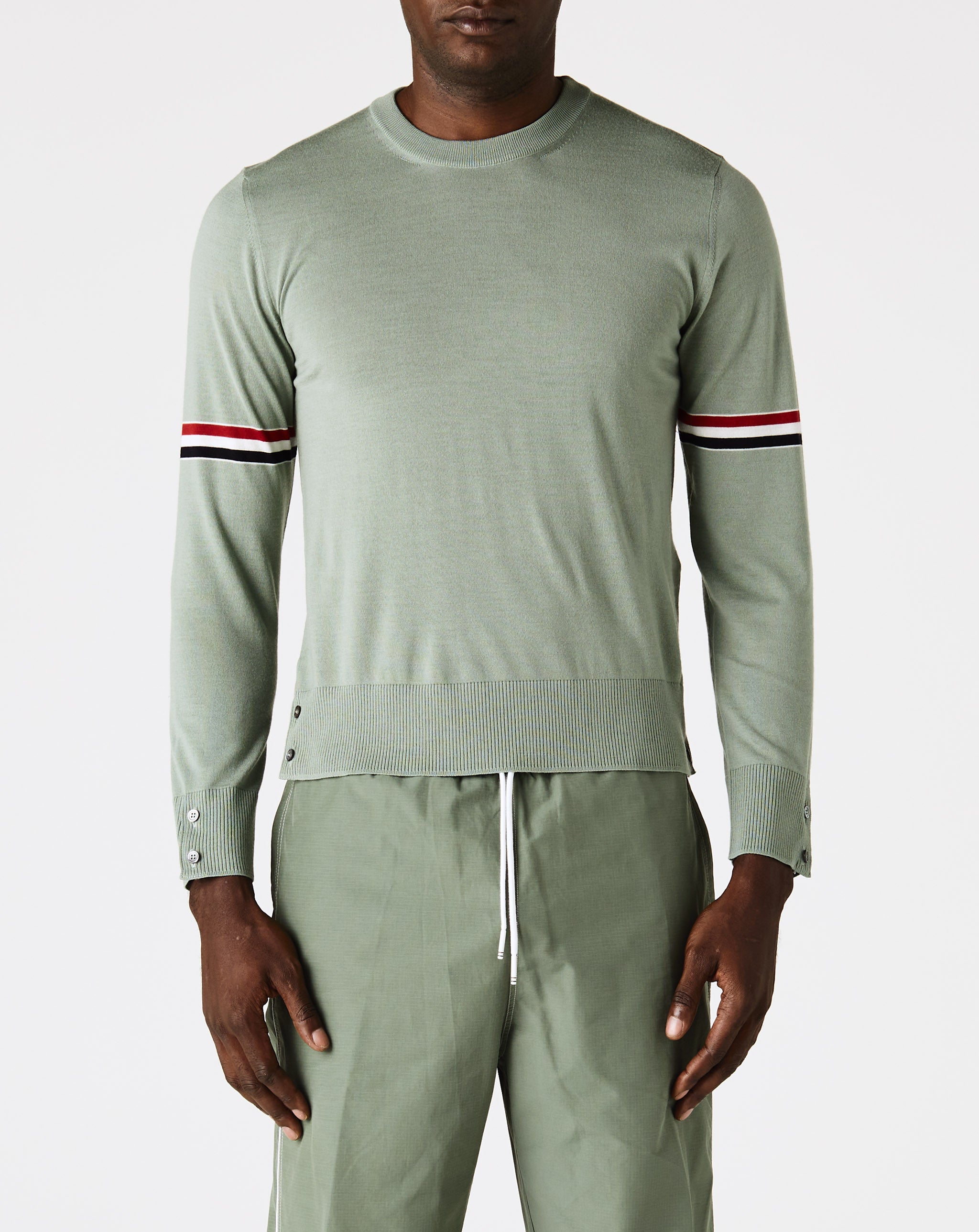 Merino T-Shirt with Arm Stripe