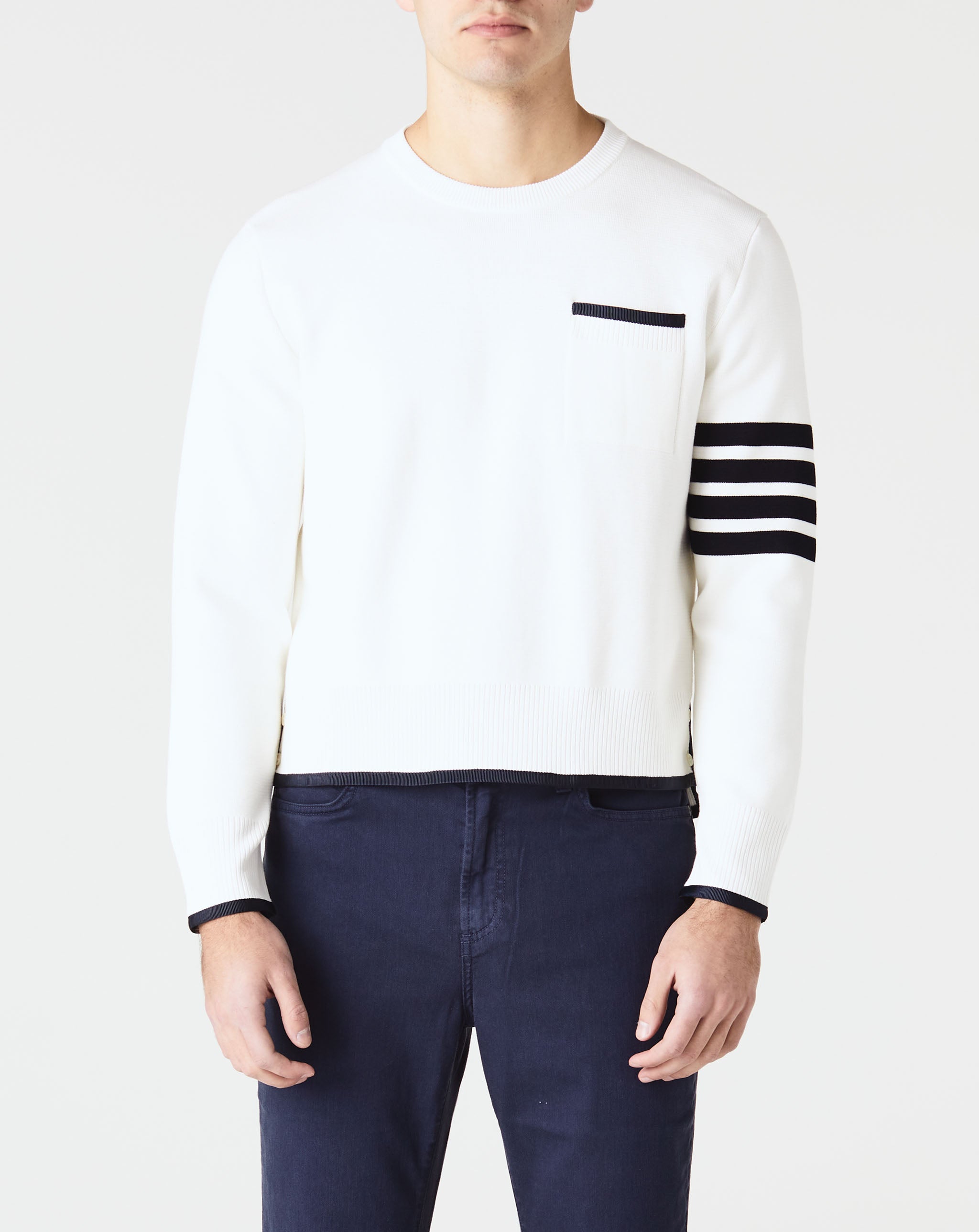 Milano Stitch Boxy Crewneck