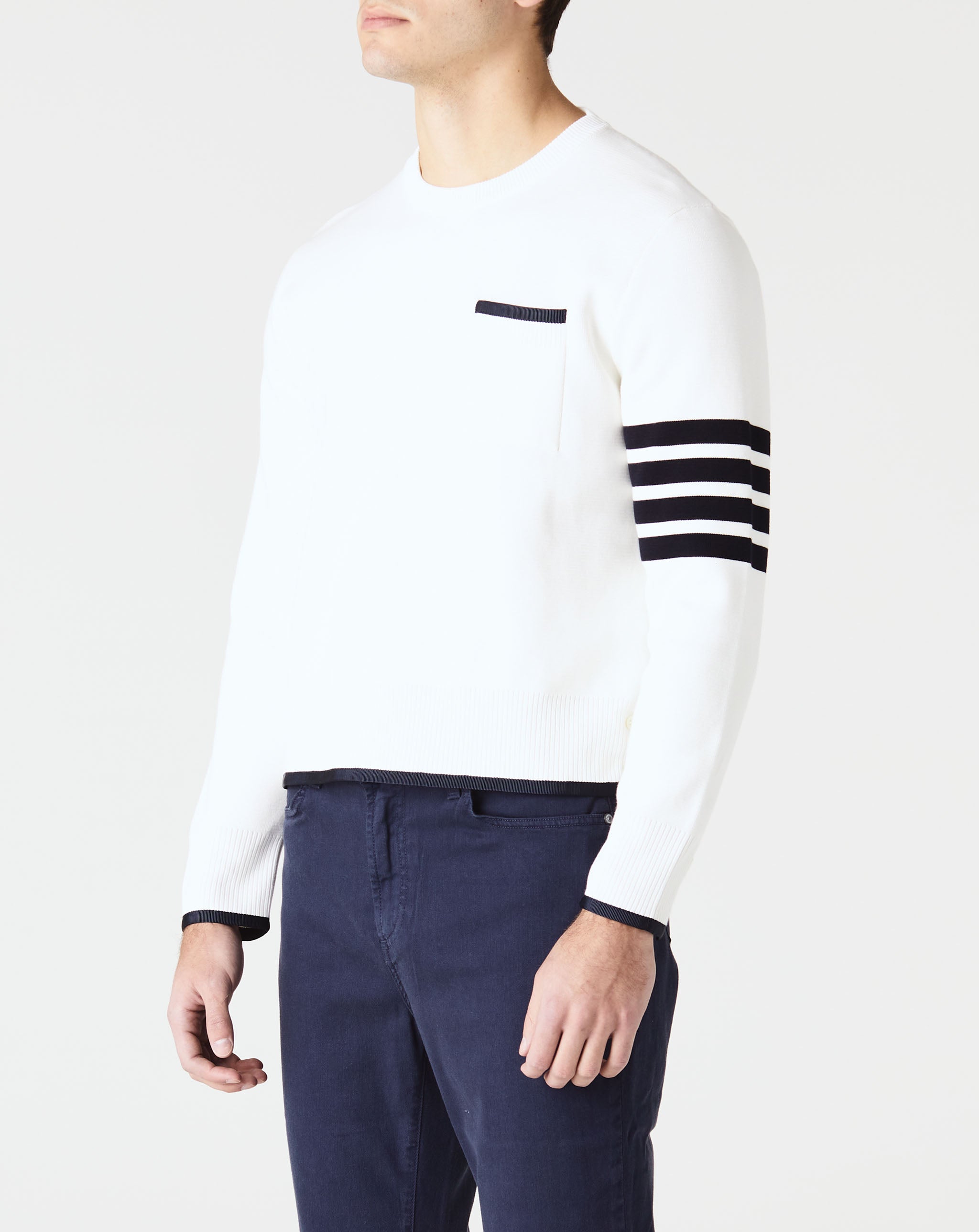 Milano Stitch Boxy Crewneck