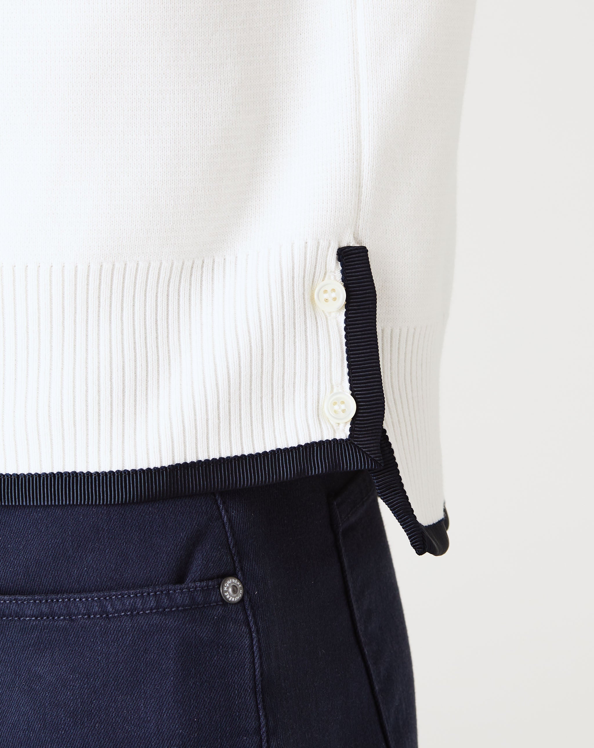 Milano Stitch Boxy Crewneck