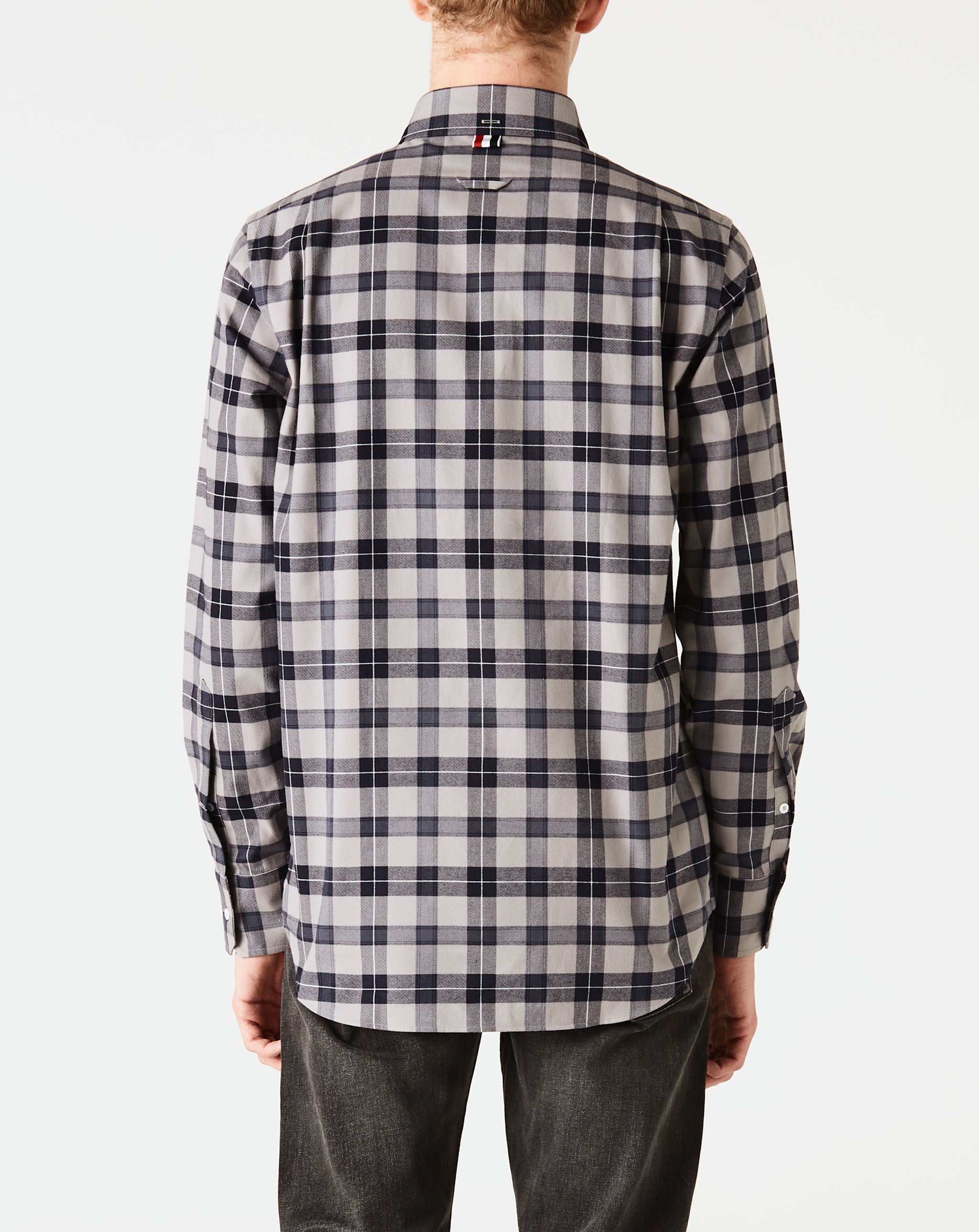 Straight Fit Flannel Shirt