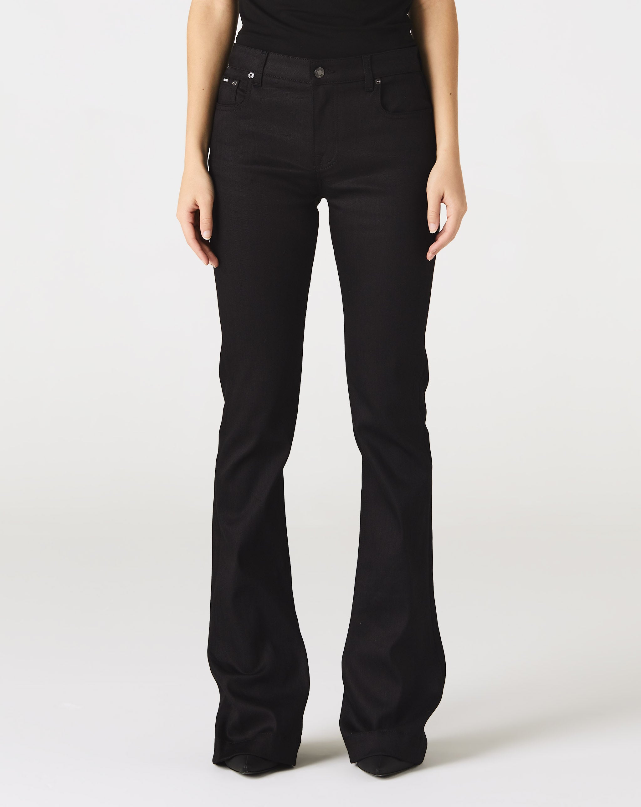 Stretch Denim Flare Pant