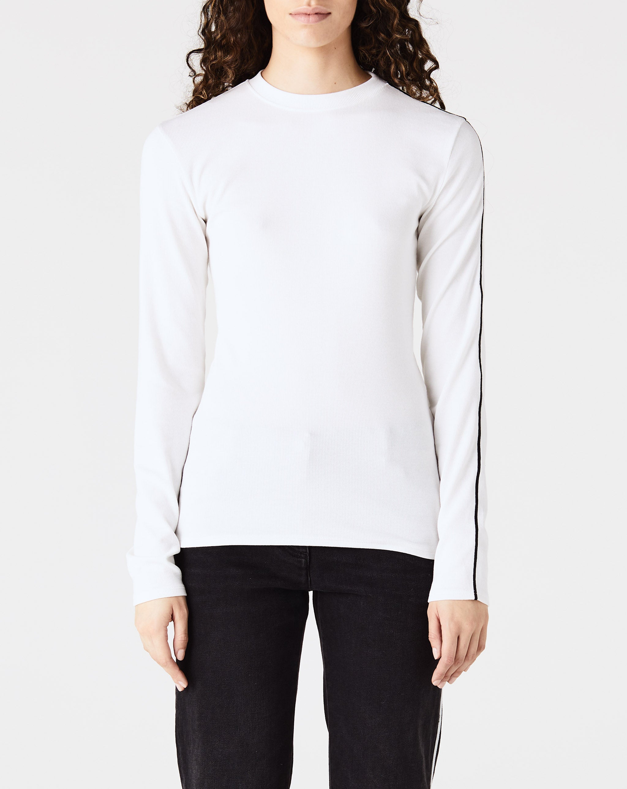 Ribbed Long Sleeve T-Shirt