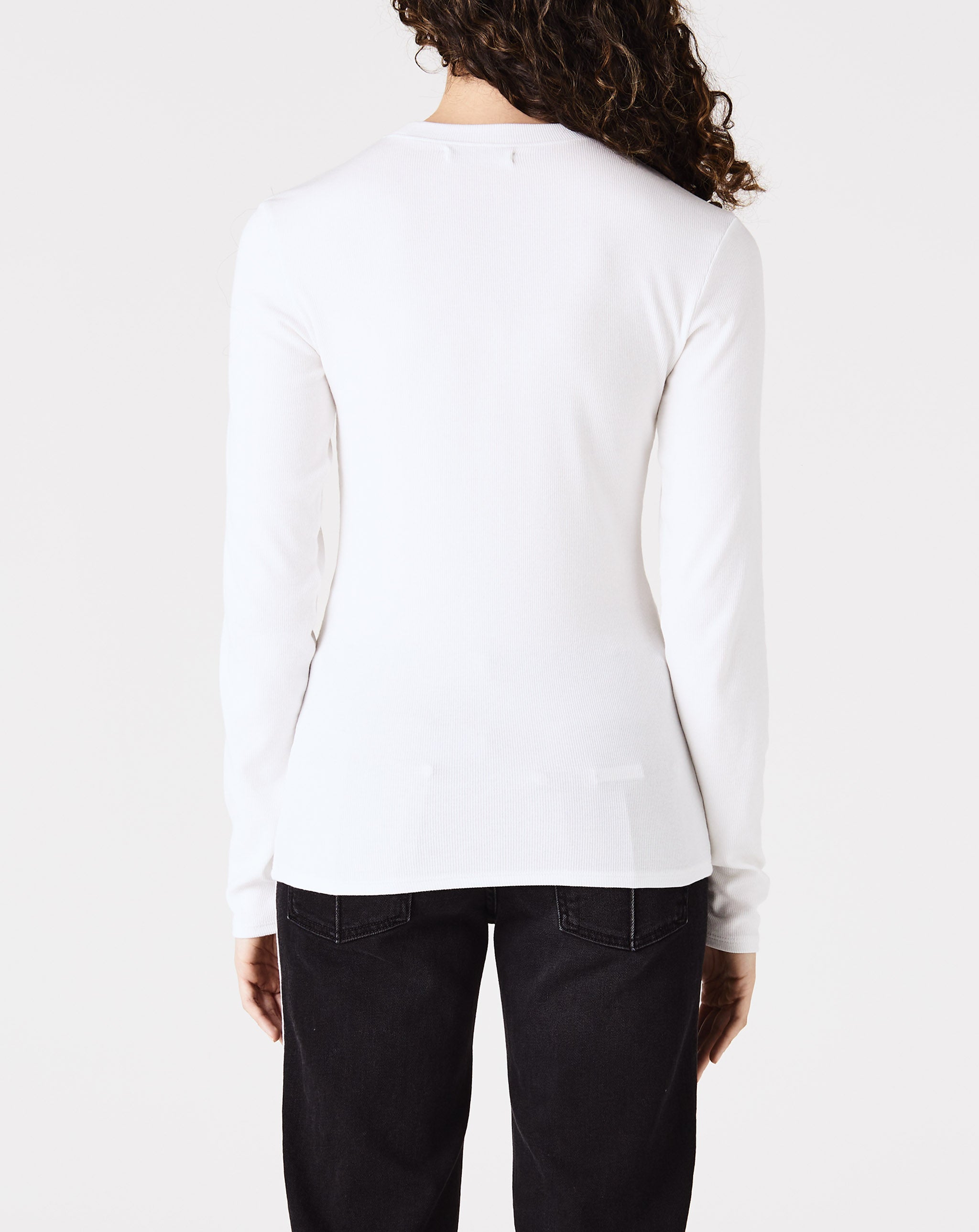 Ribbed Long Sleeve T-Shirt