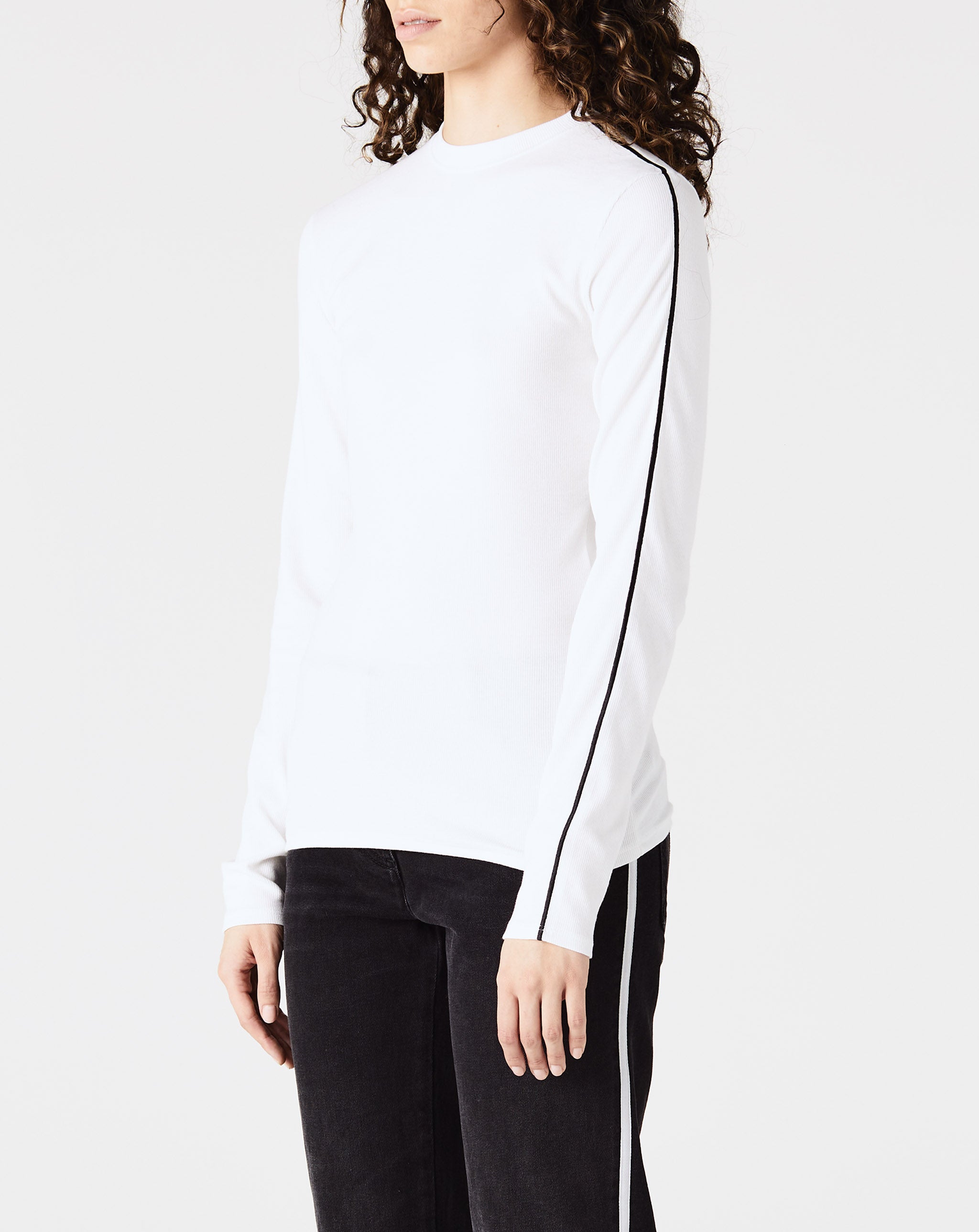 Ribbed Long Sleeve T-Shirt