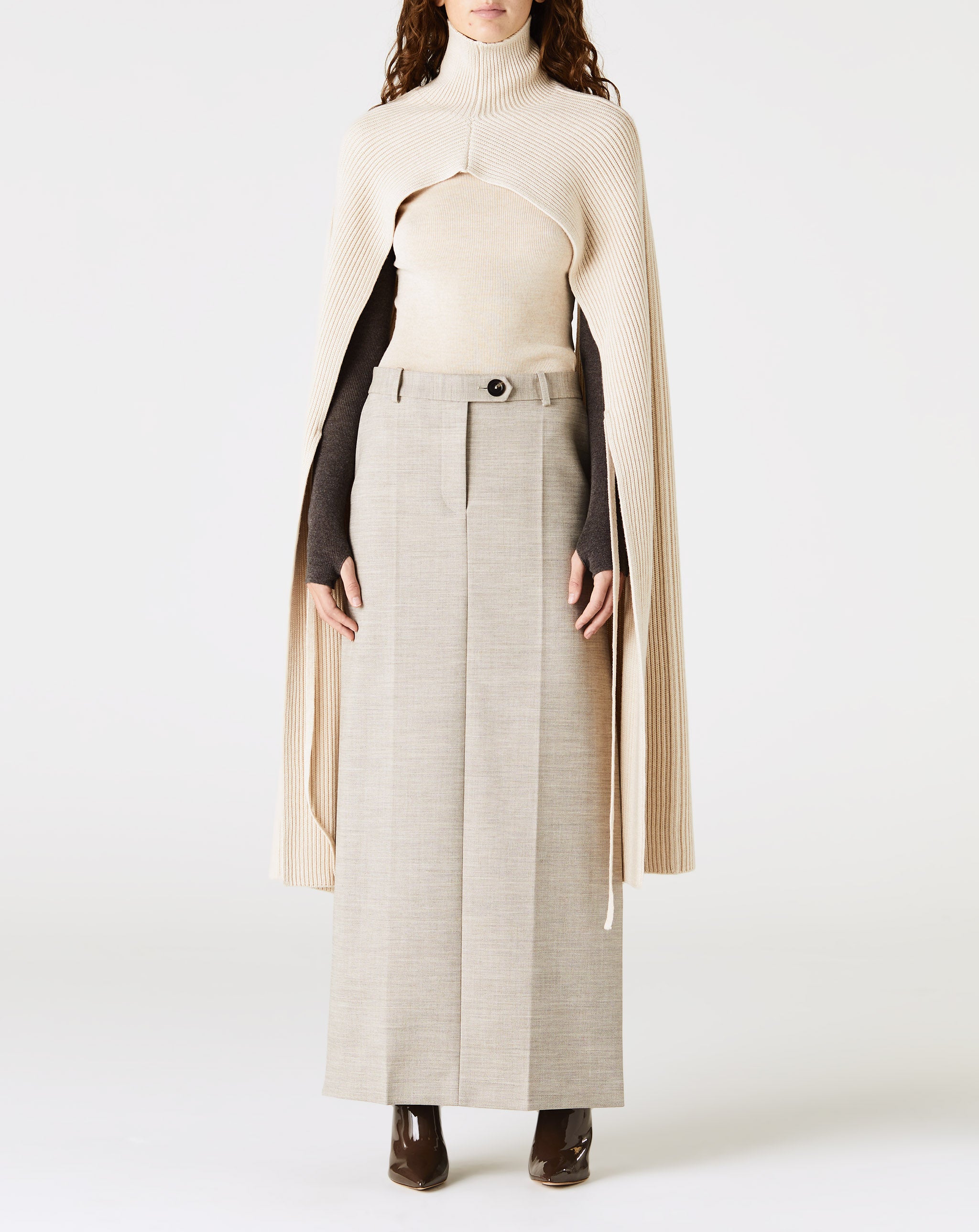 Knit Cape Tunic