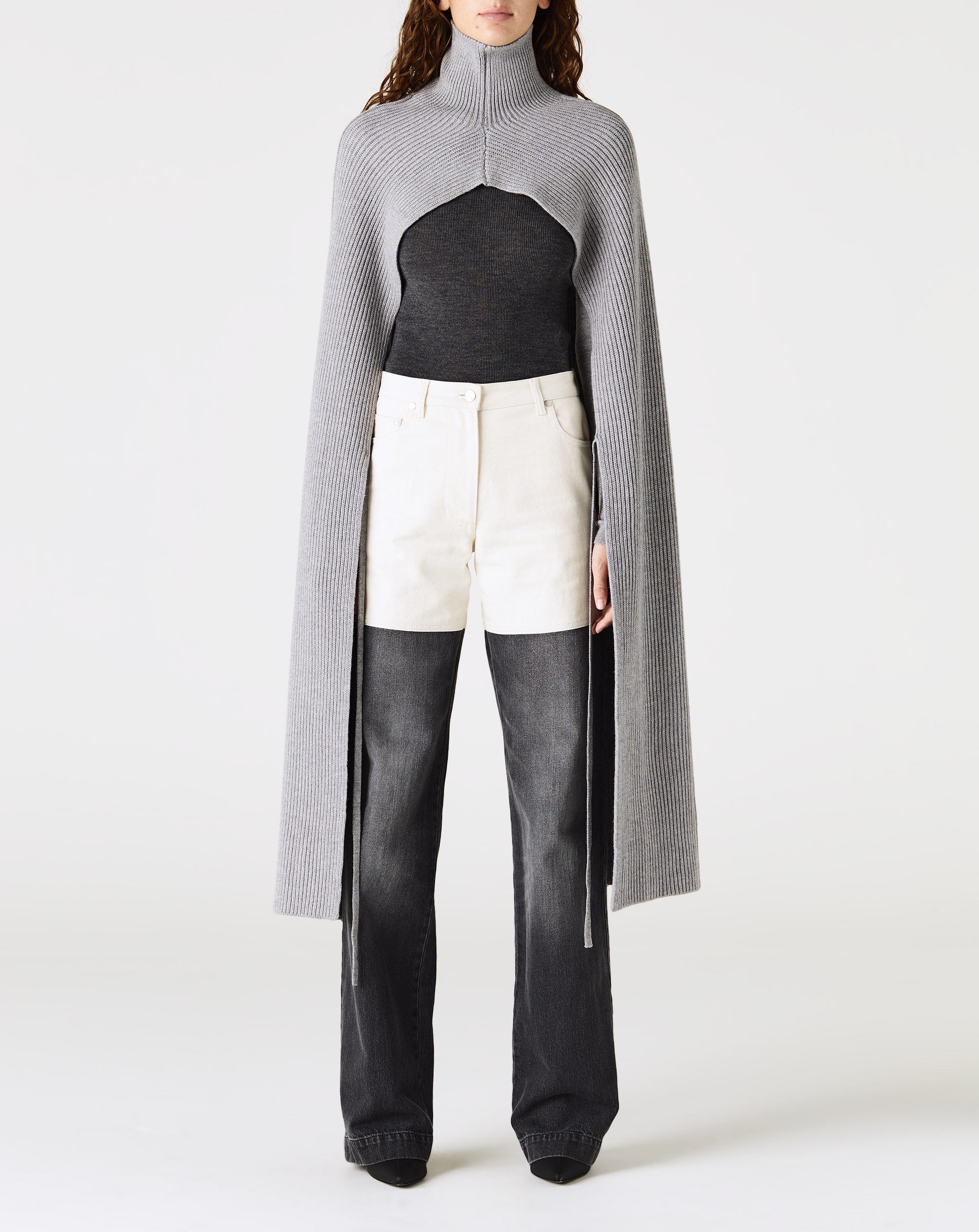 Knit Cape Tunic