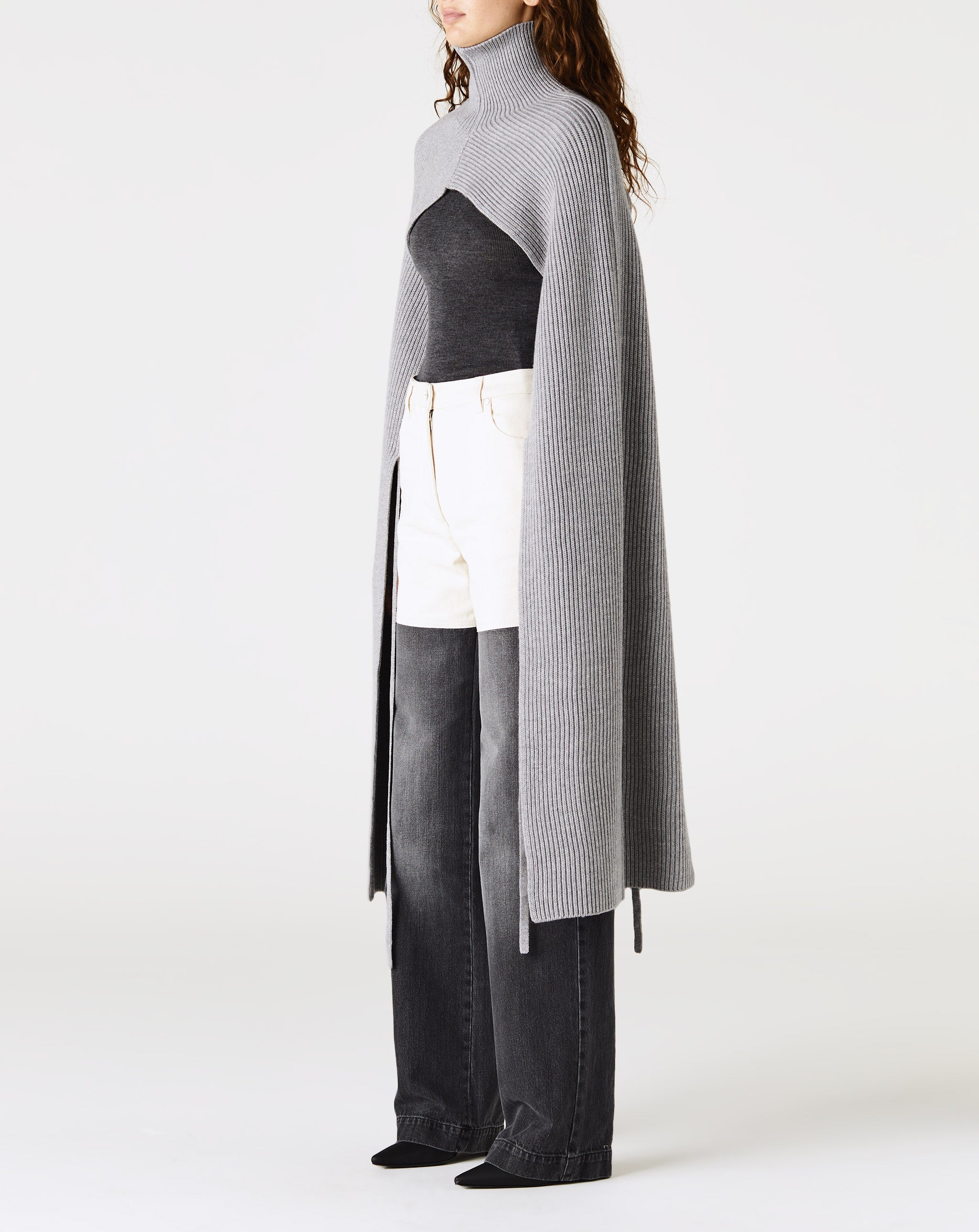 Knit Cape Tunic
