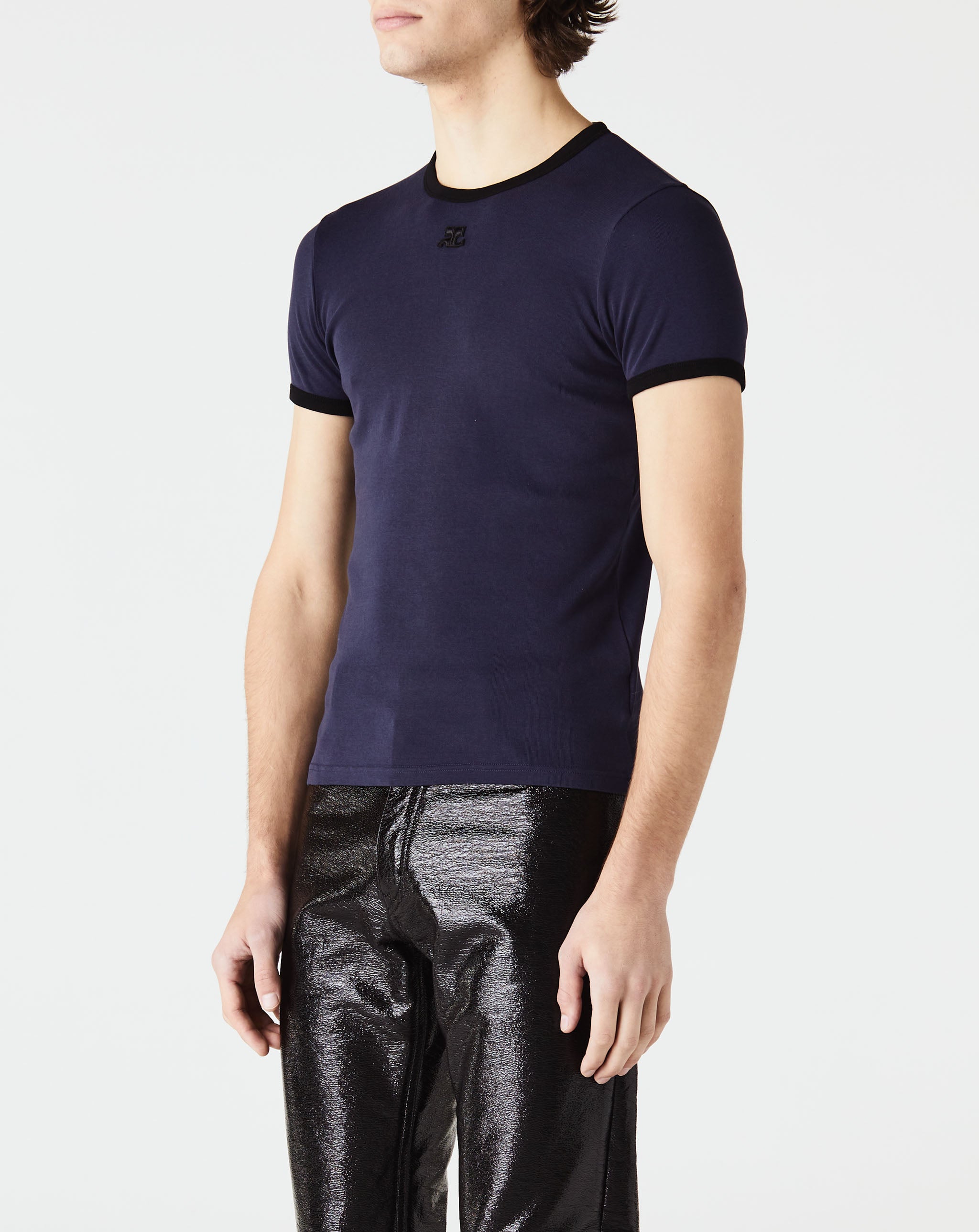 Bumpy Contrast T-Shirt