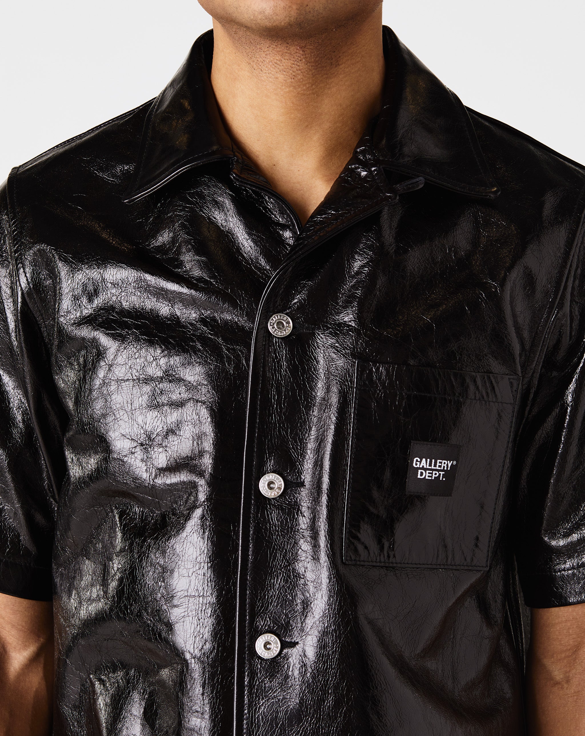 Leather Parker Shirt