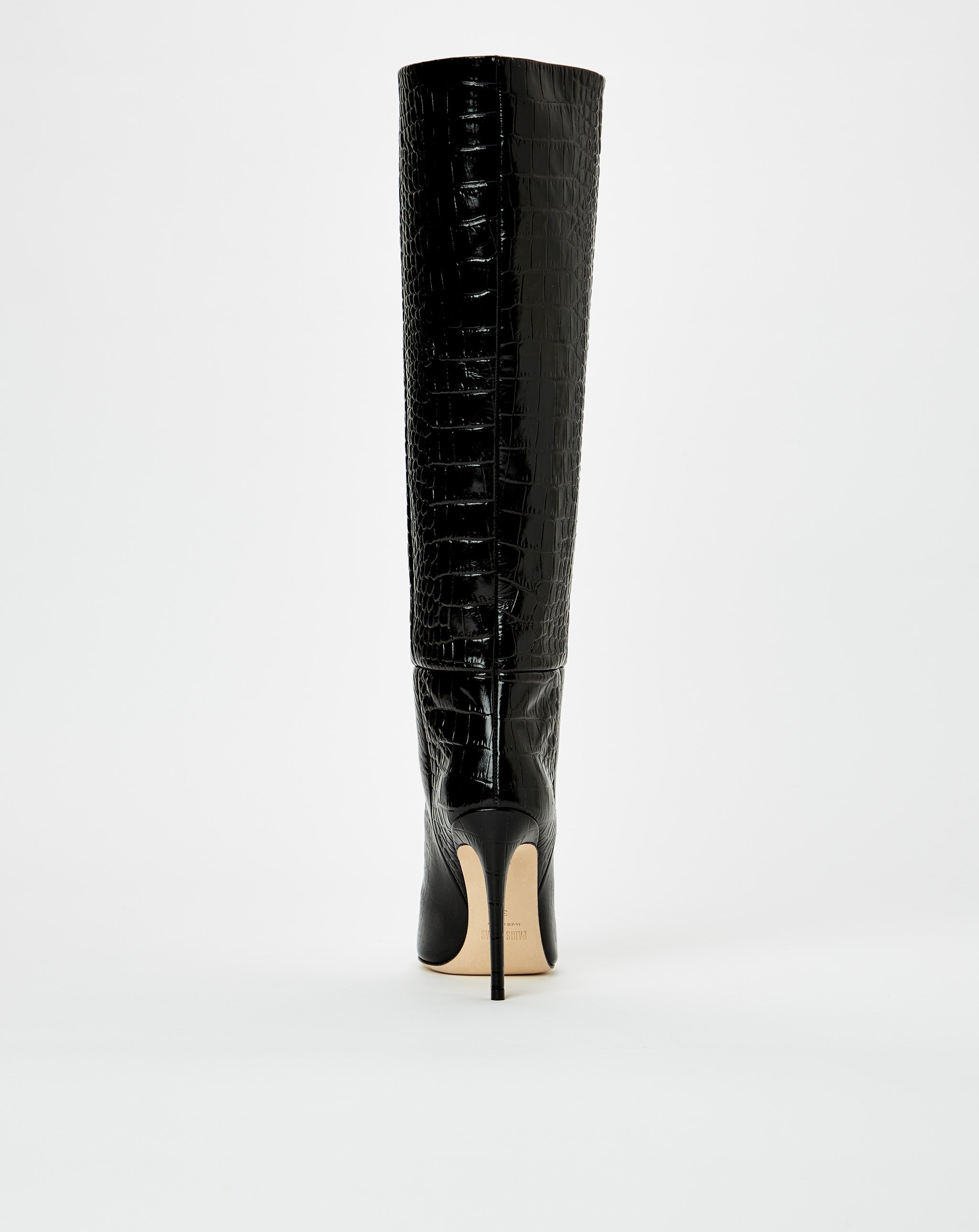 Embossed Croco Stiletto Boot