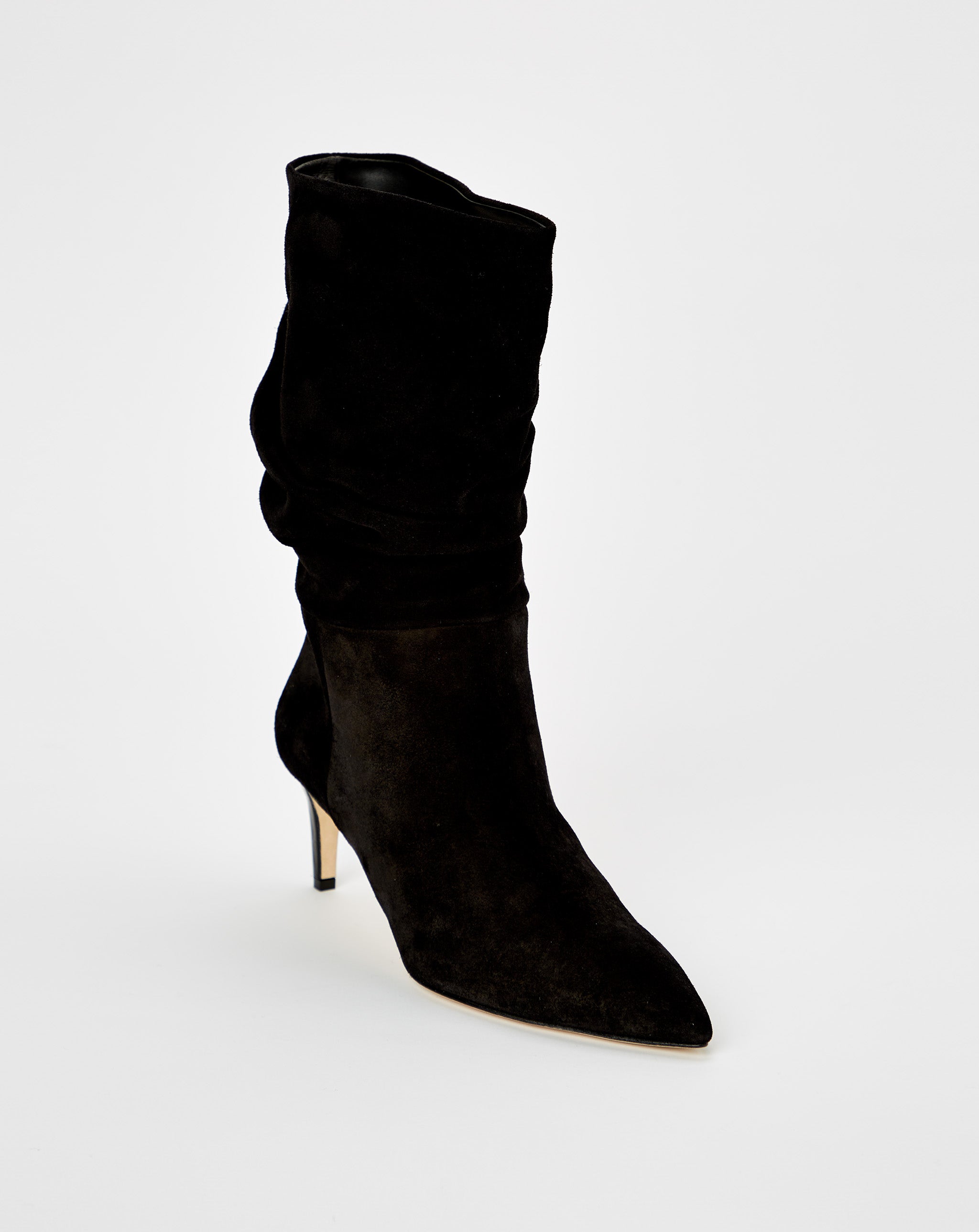 Cafe Suede Slouchy Boot 60
