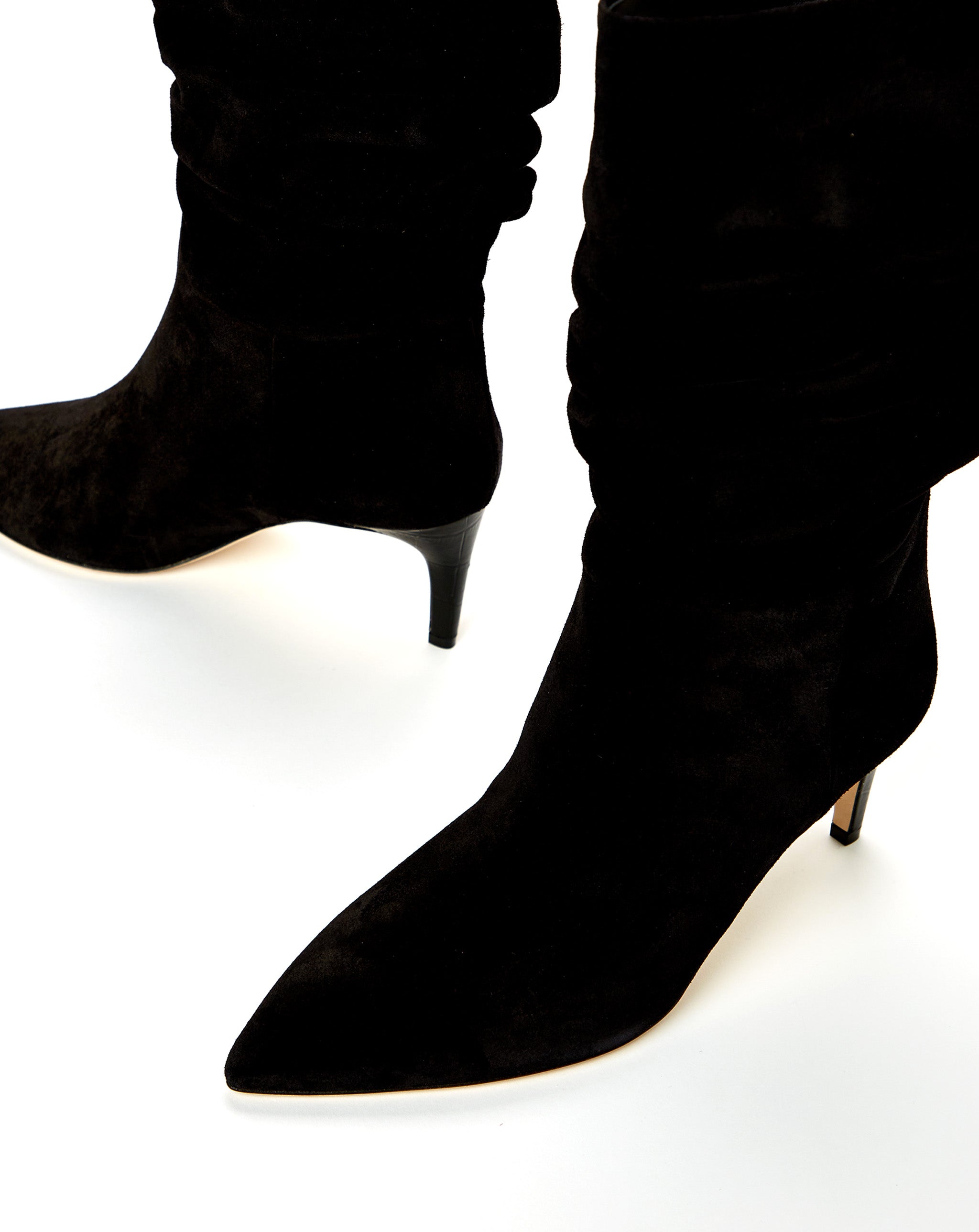 Cafe Suede Slouchy Boot 60