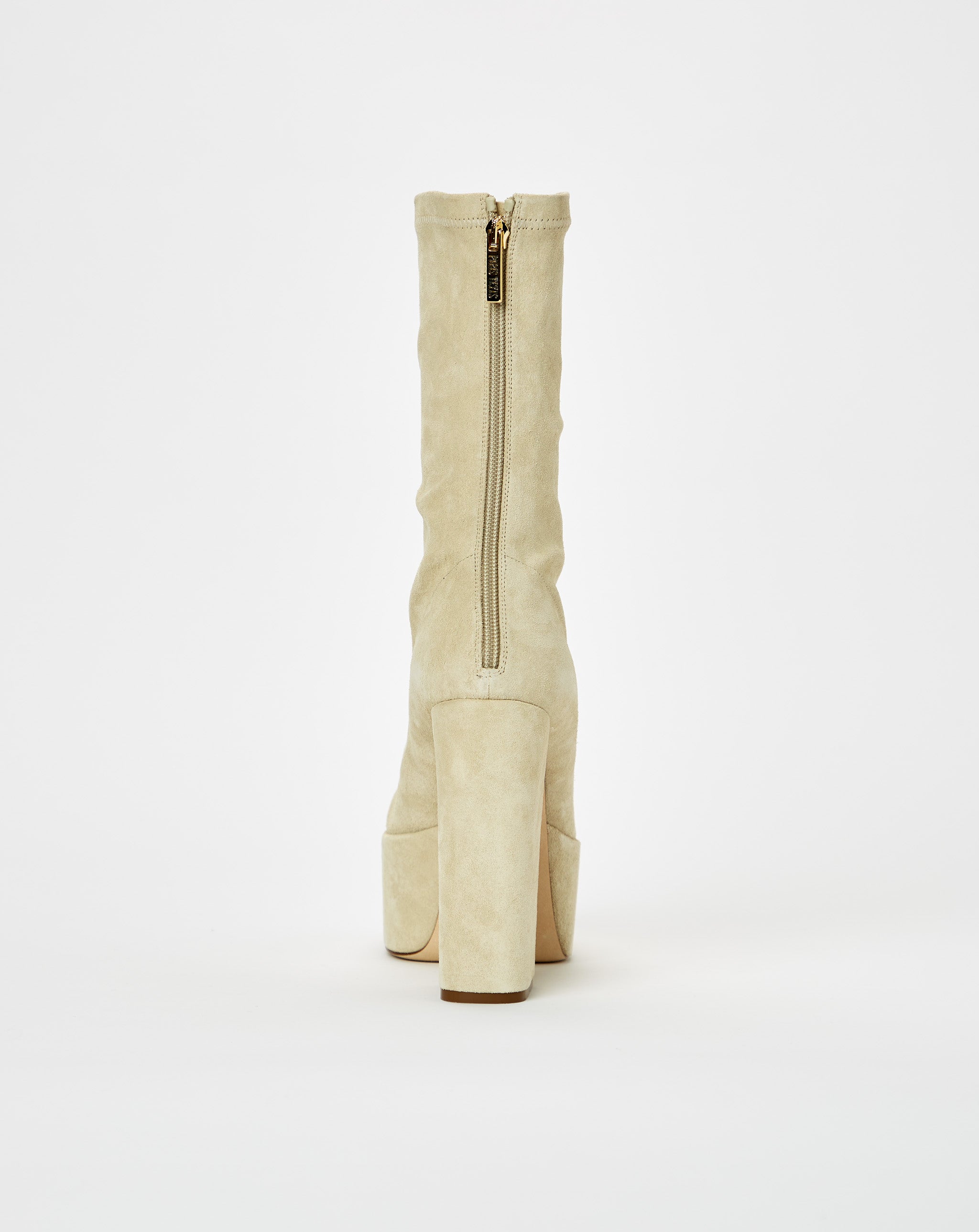 Calf Suede Stretch Lexy Ankle Boot