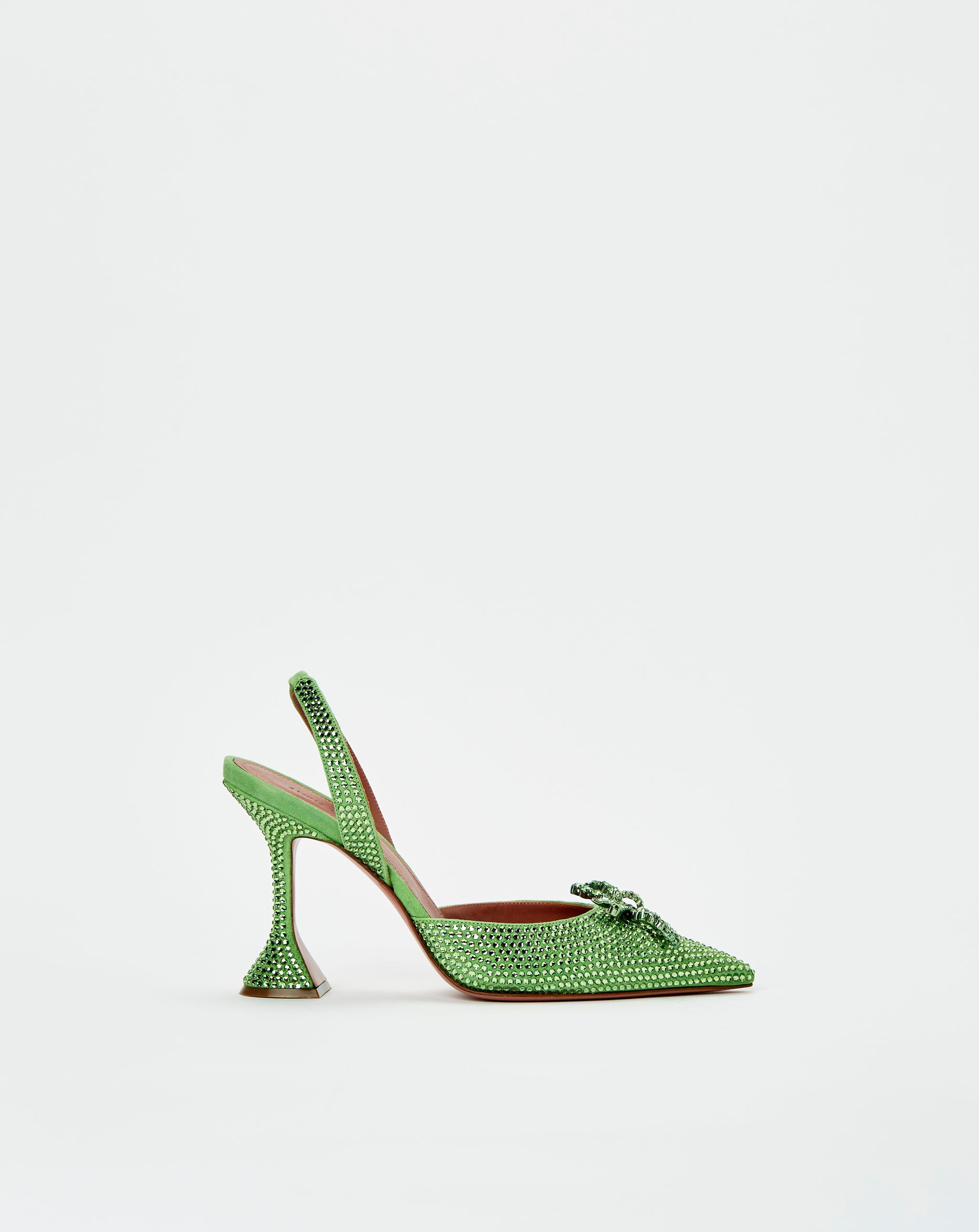 Rosie Crystal 95mm Suede