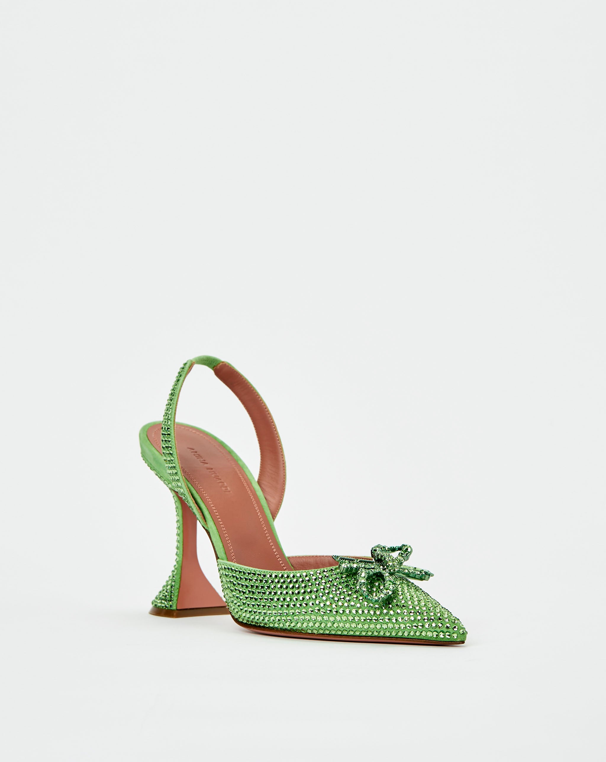 Rosie Crystal 95mm Suede