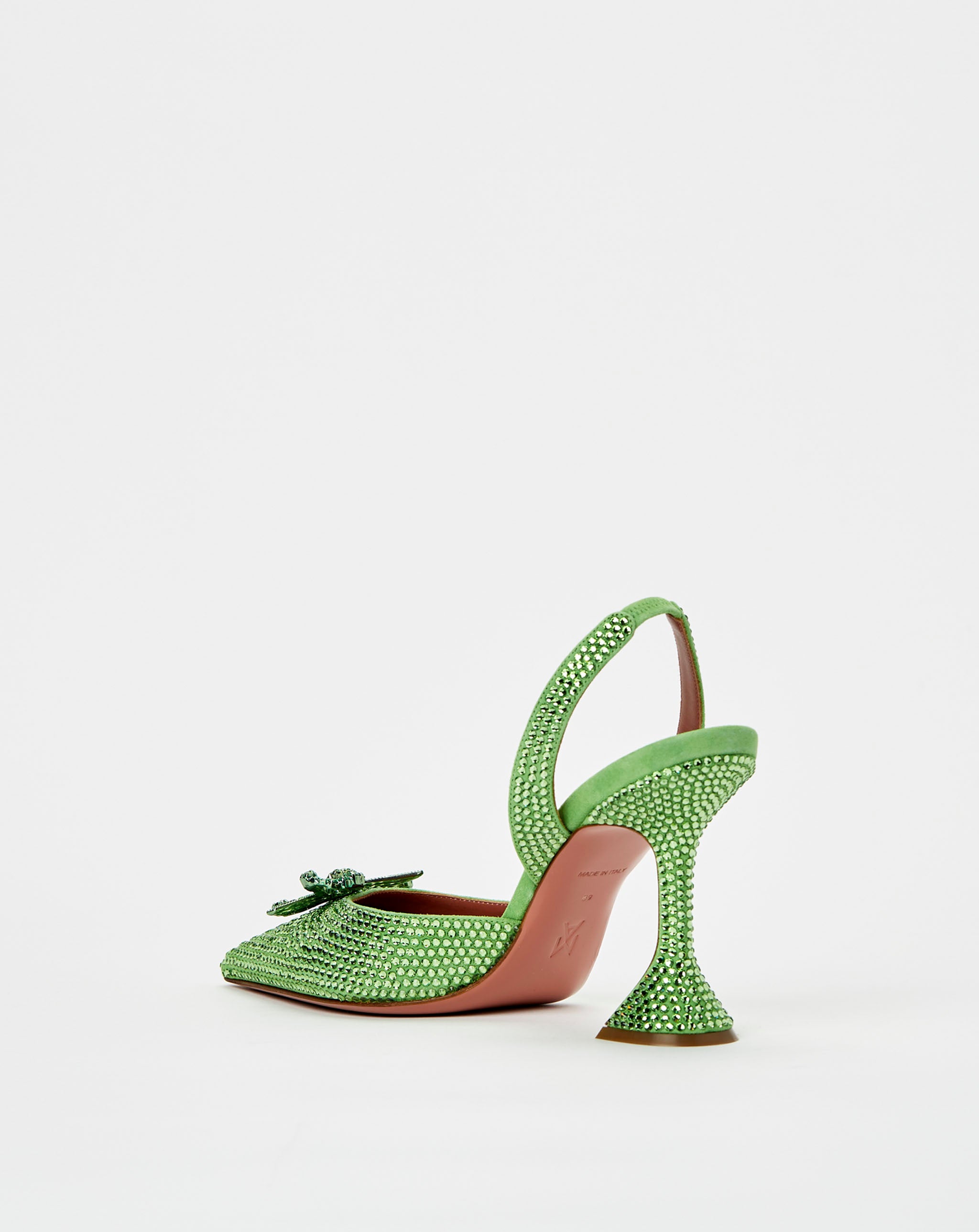 Rosie Crystal 95mm Suede