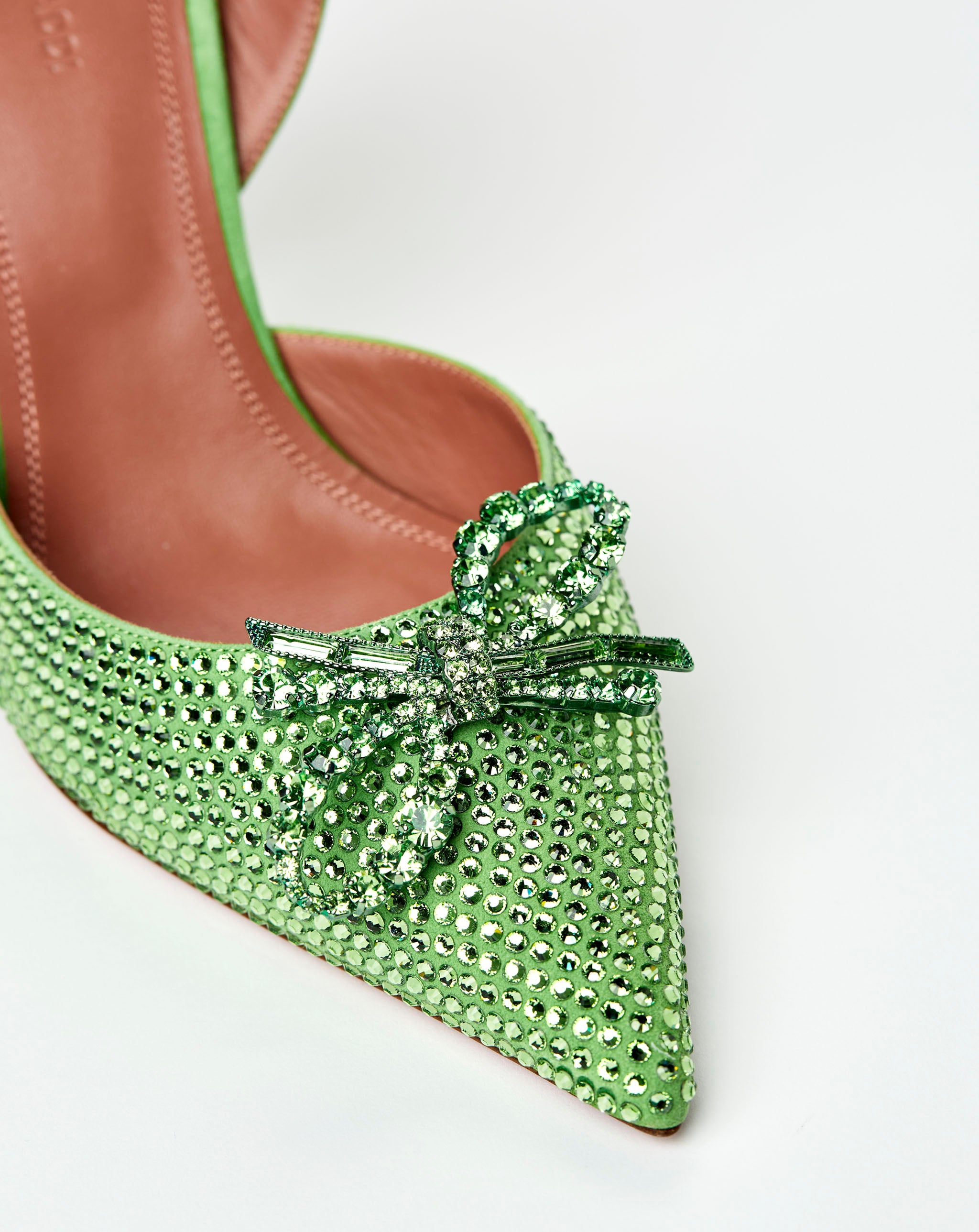 Rosie Crystal 95mm Suede