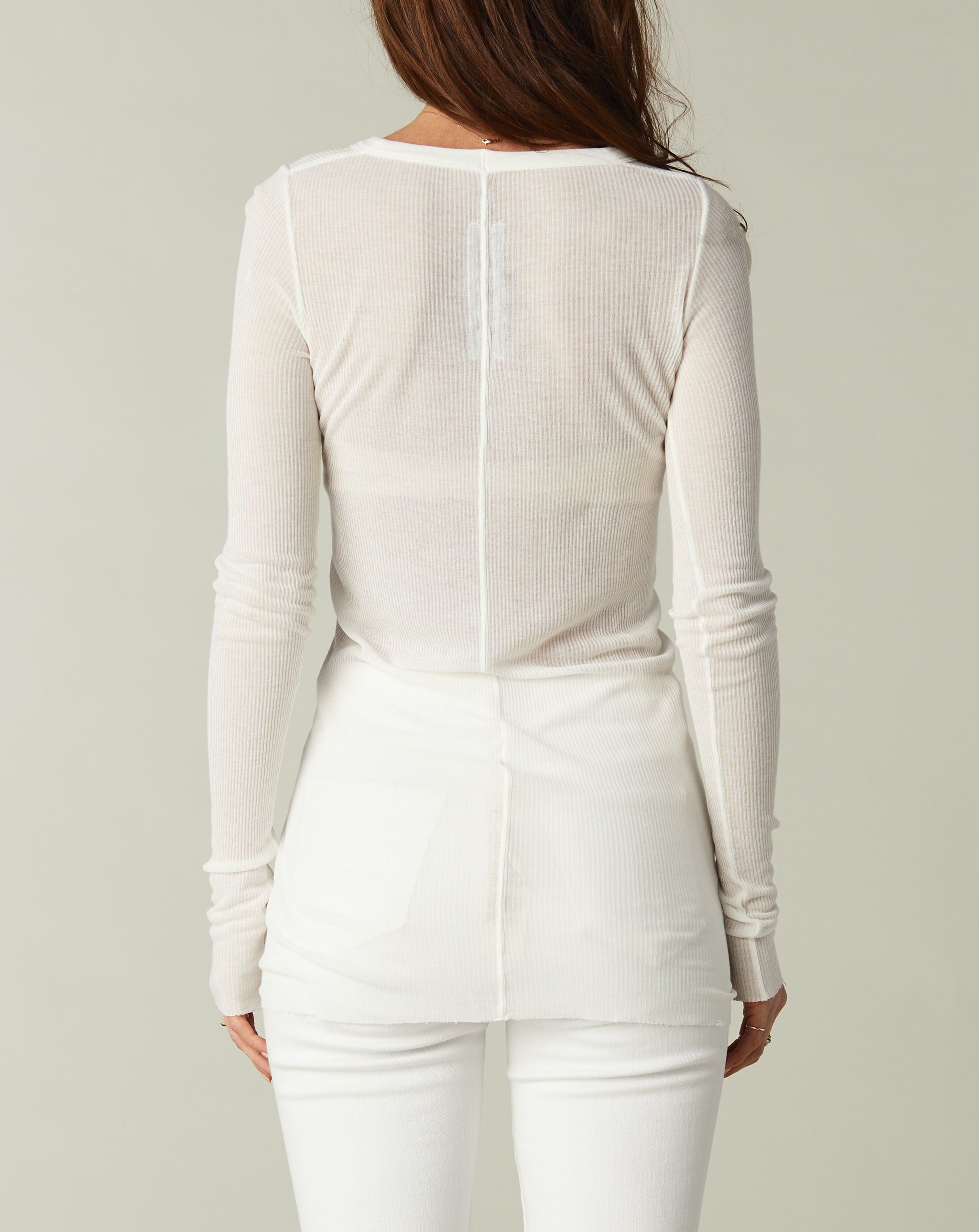 Long Sleeve Rib T-Shirt