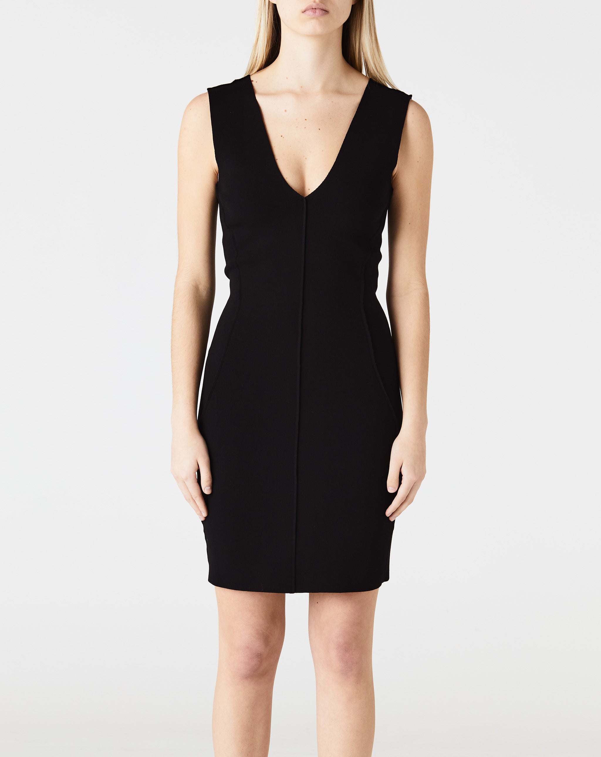 V Neck Midi Dress