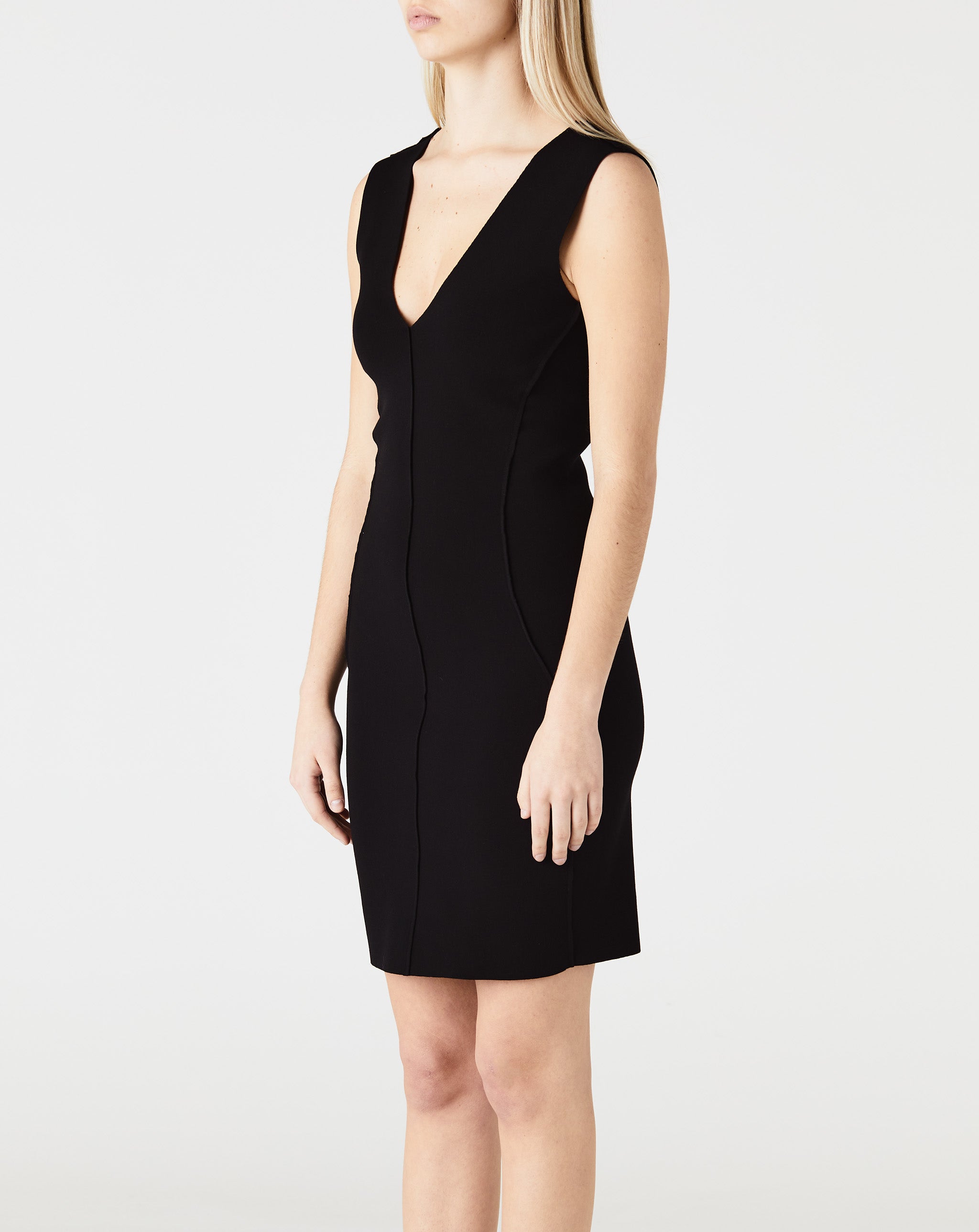 V Neck Midi Dress