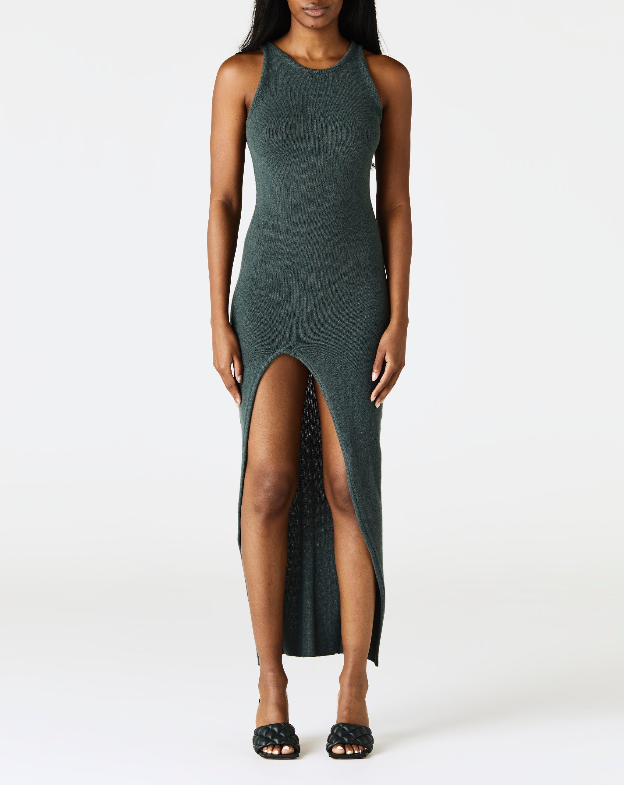 Knit Dress with Slit