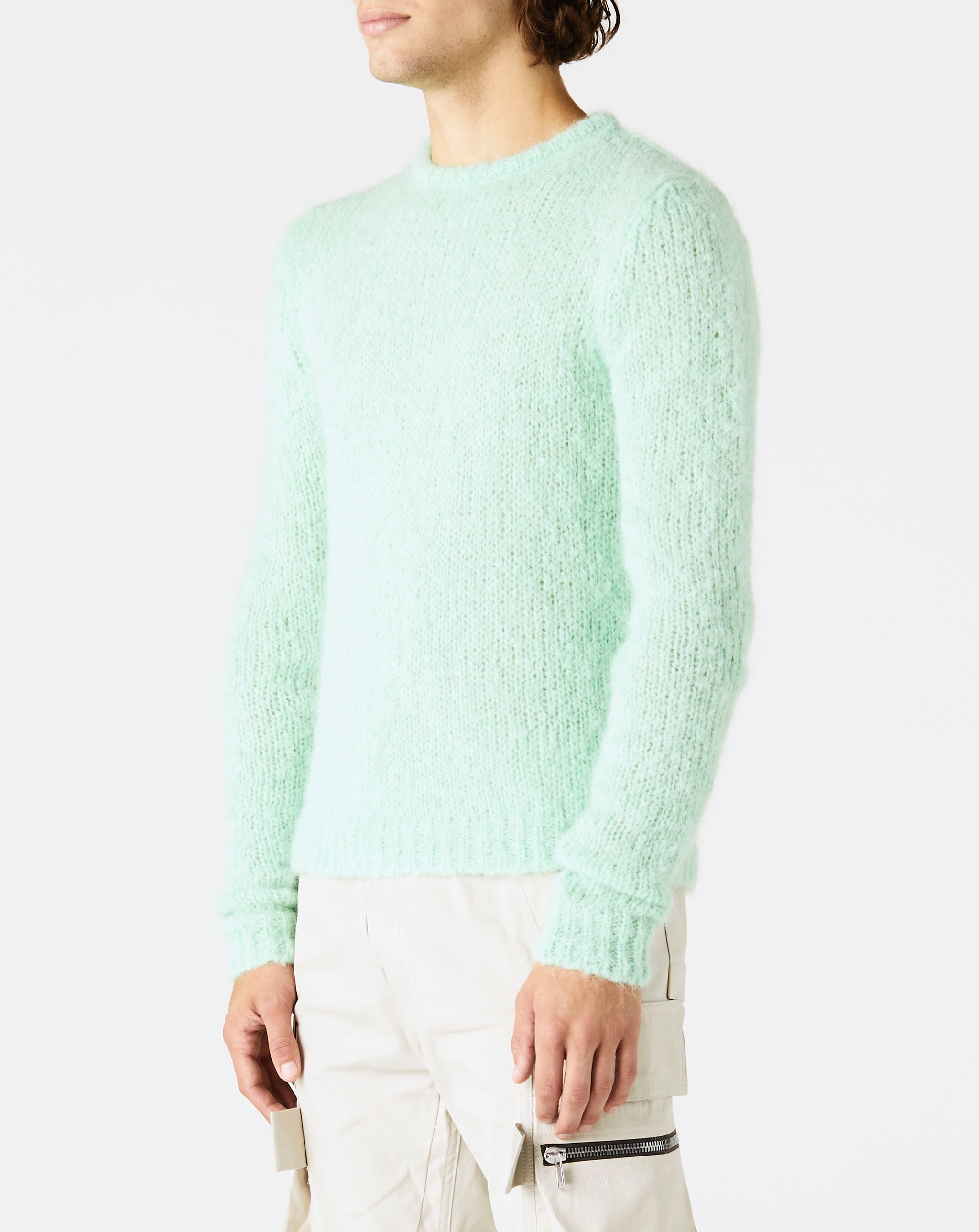 Alpaca Biker Round Neck Sweater