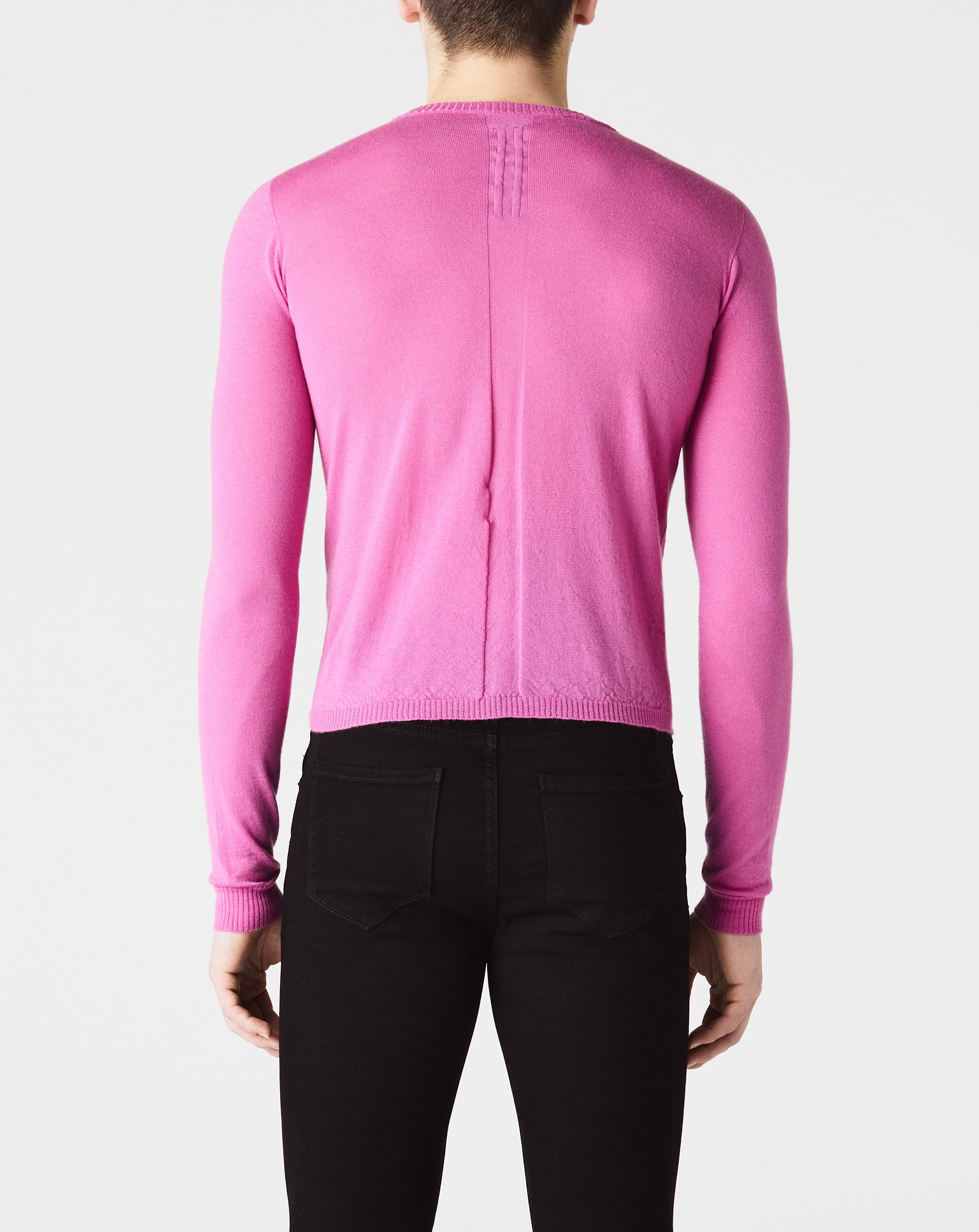 Cropped Biker Level Round Neck