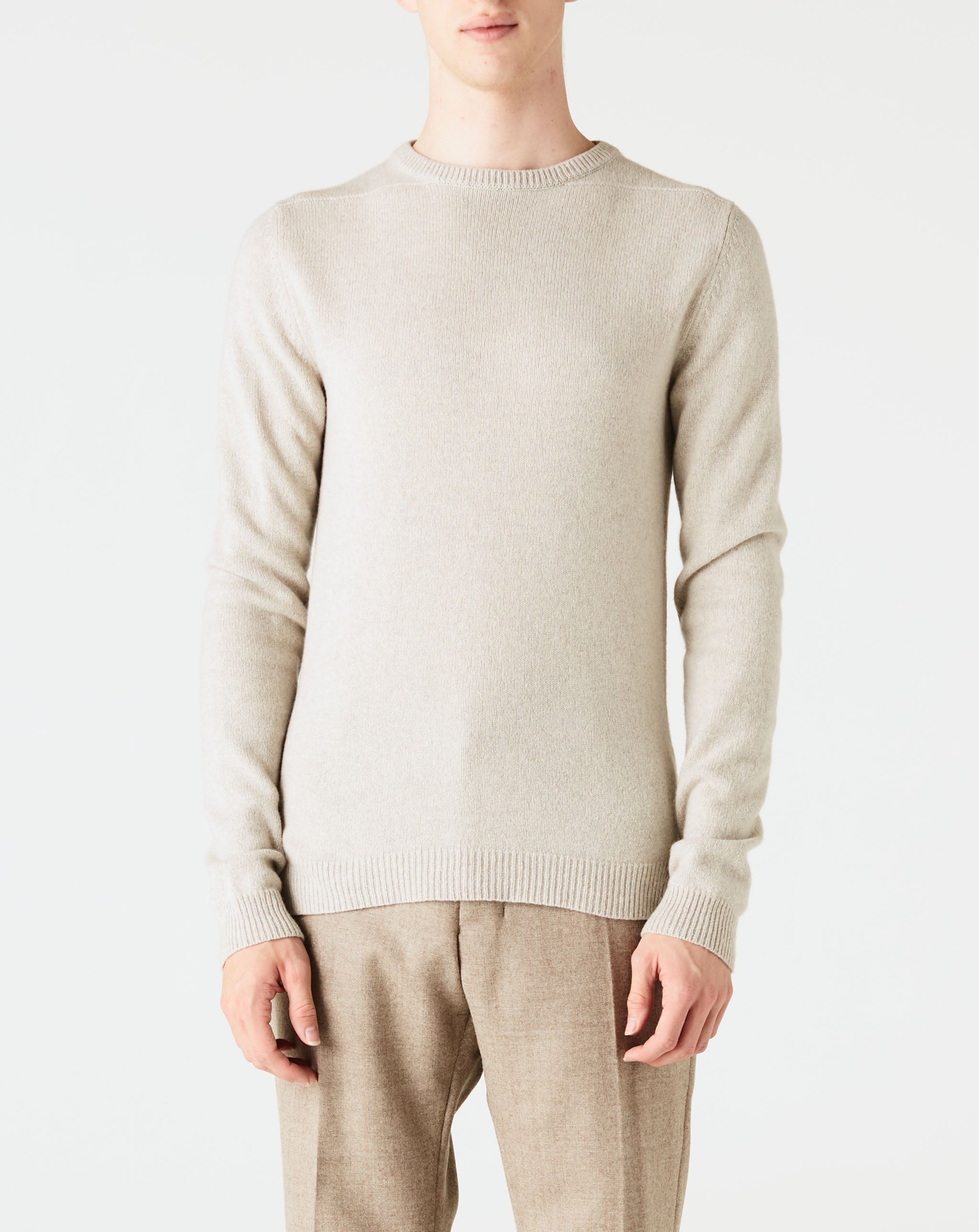 Cashmere Biker Level Round Neck