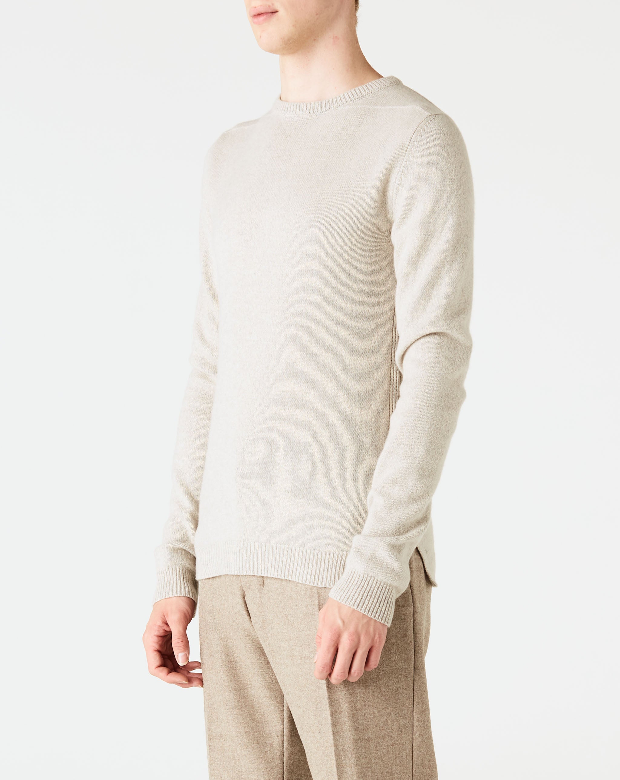 Cashmere Biker Level Round Neck