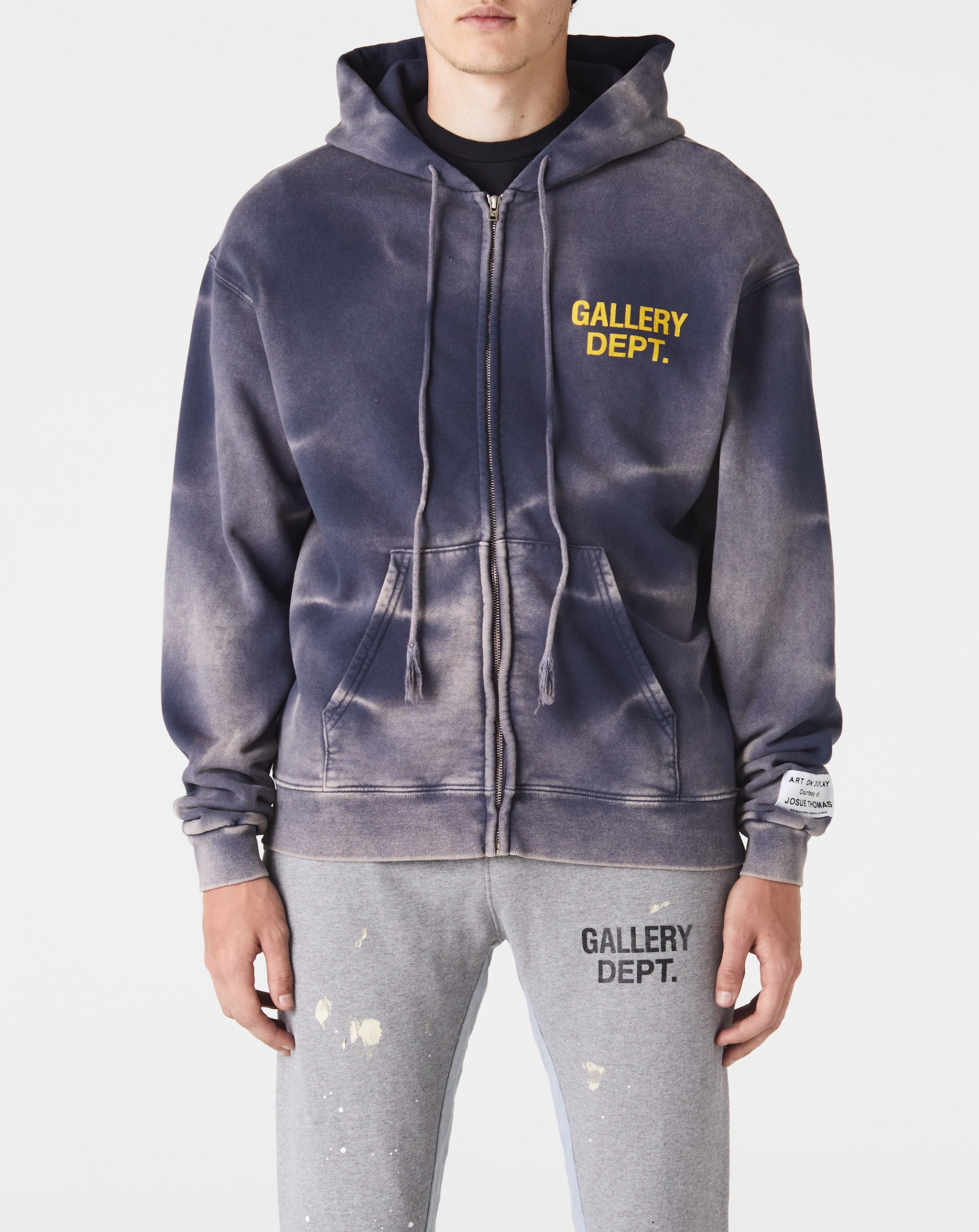 Sunfaded English Zip Hoodie
