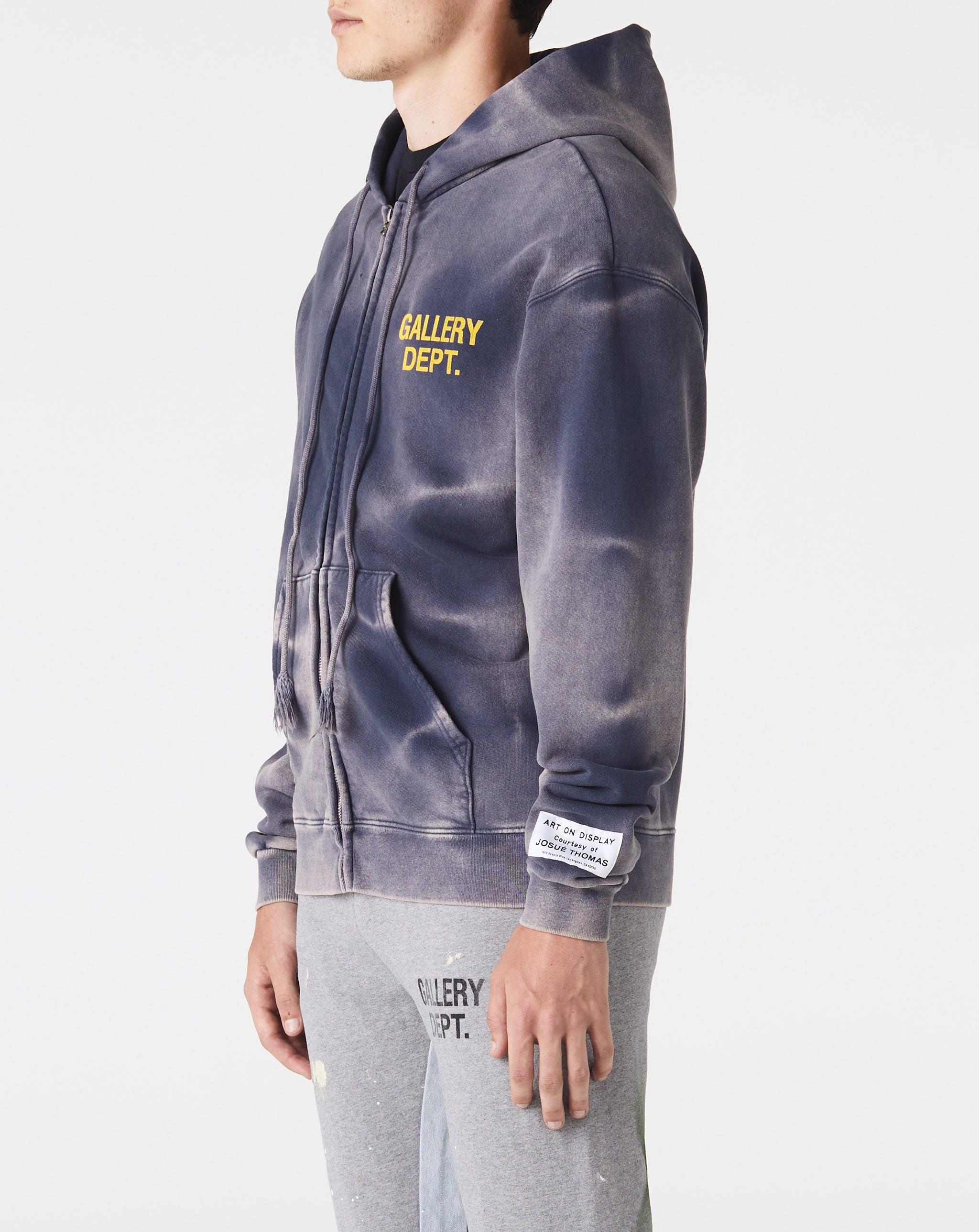 Sunfaded English Zip Hoodie